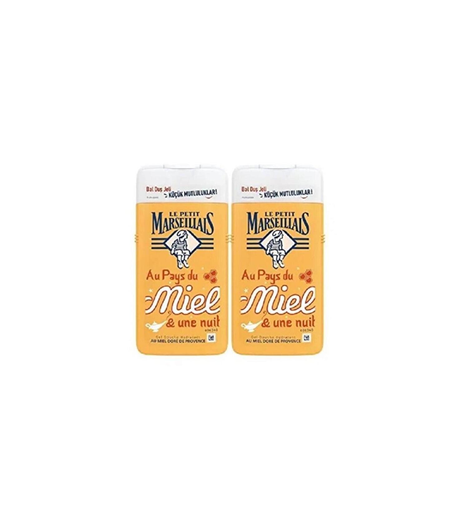 Le Petit Marseillais Shower Gel - Honey & 250 ml+250 ml - 500 ml