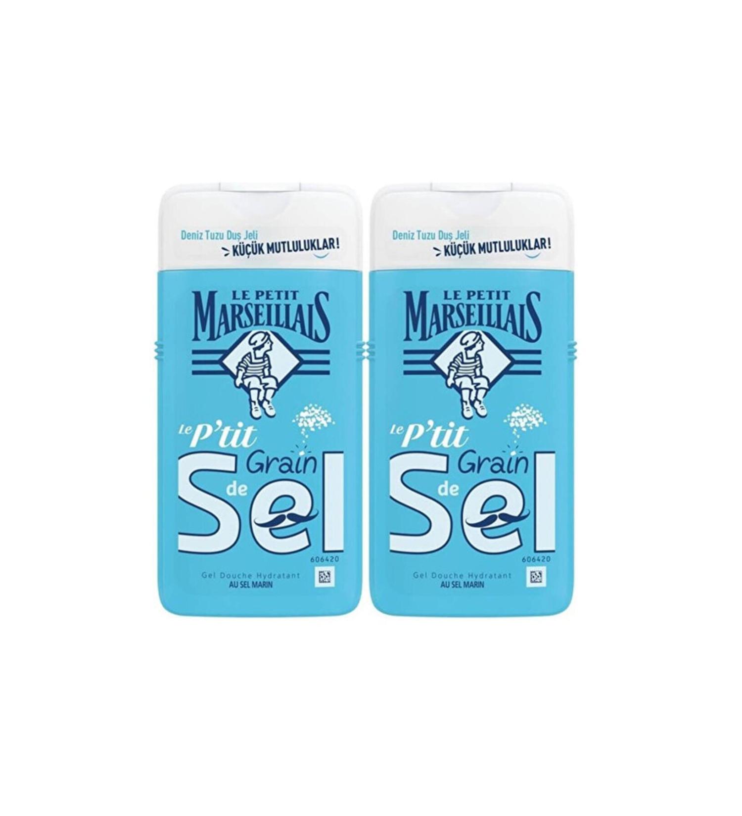 Le Petit Marseillais Bonheur - Sea Salt Shower Gel - 250x2 ml