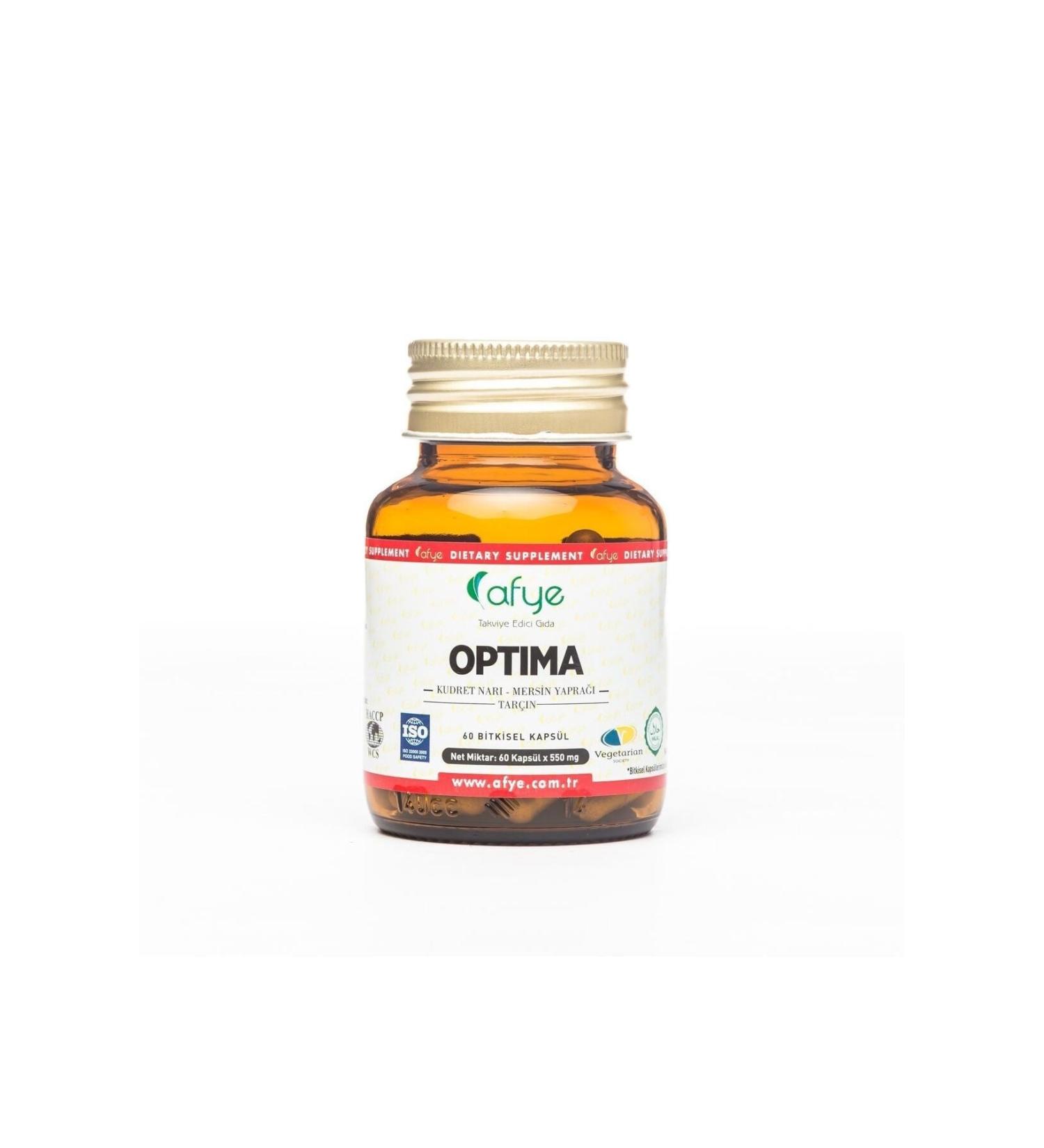 Afye Optima 60 Herbal Capsules