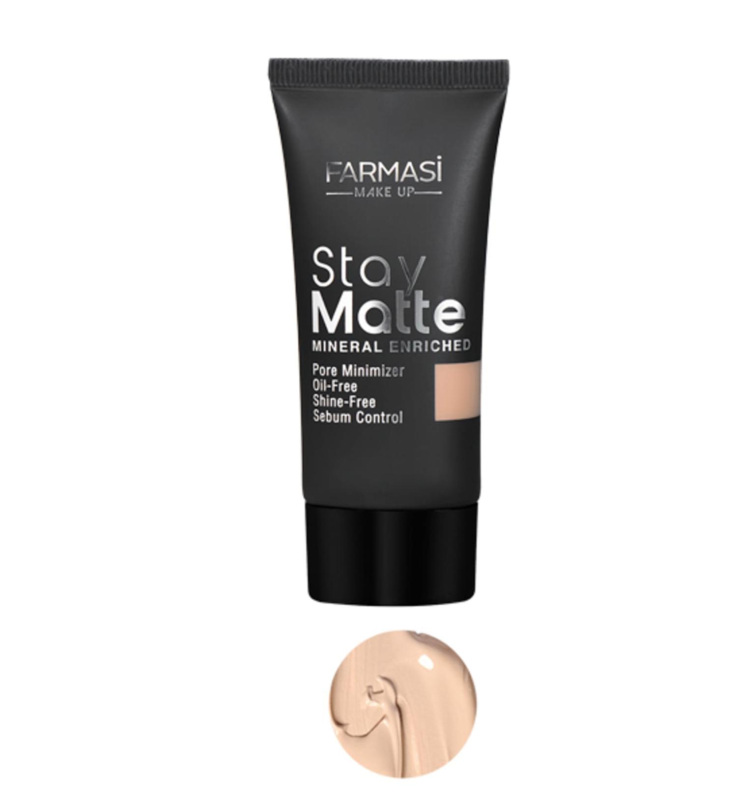 Farmasi Foundation - Stay Matte Foundation Neutral 03 30 ml 8690131772321