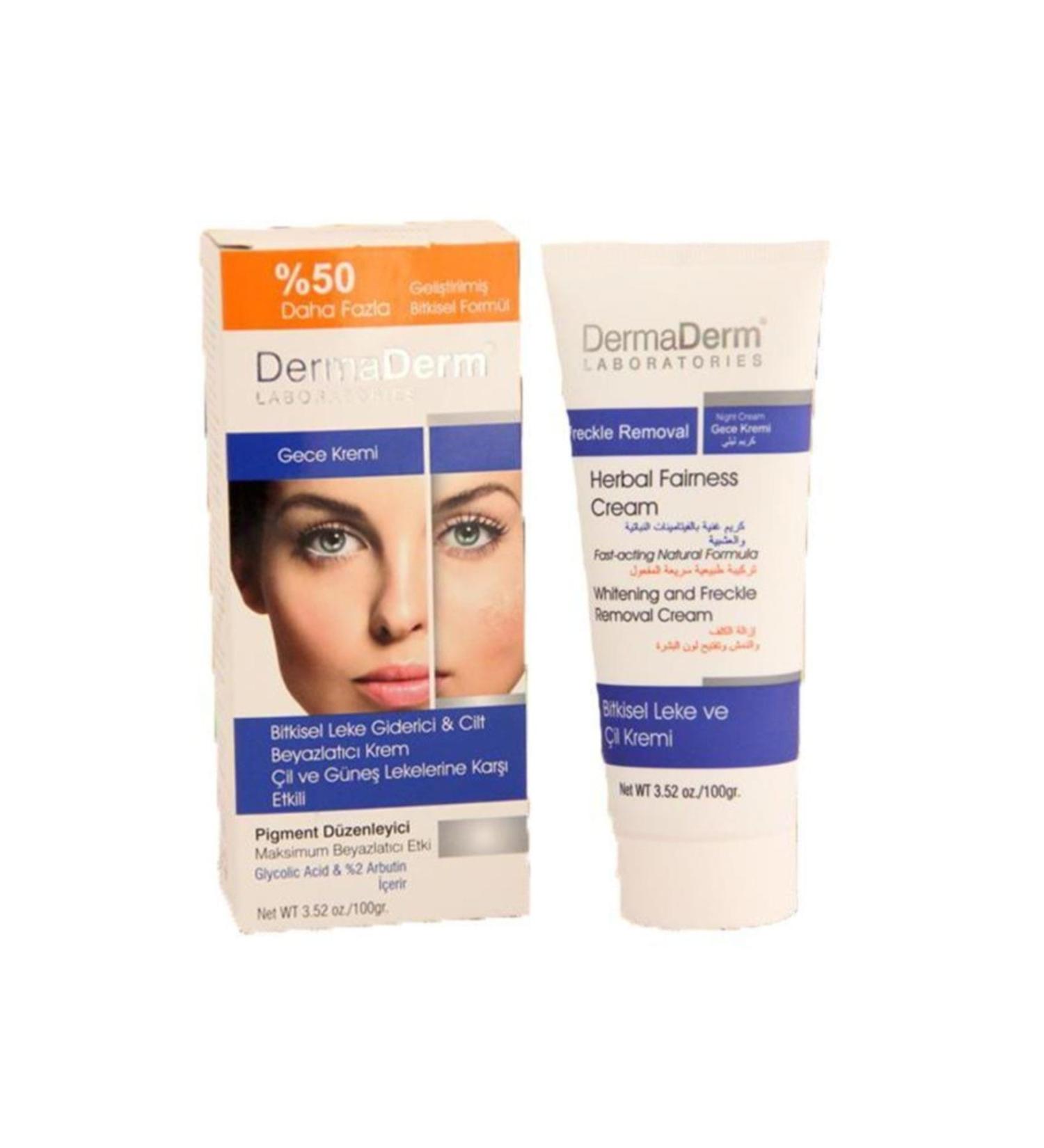 DermaDerm Herbal Acne Cream 100 gr DermaDerm (12 Hours Fast Effect)