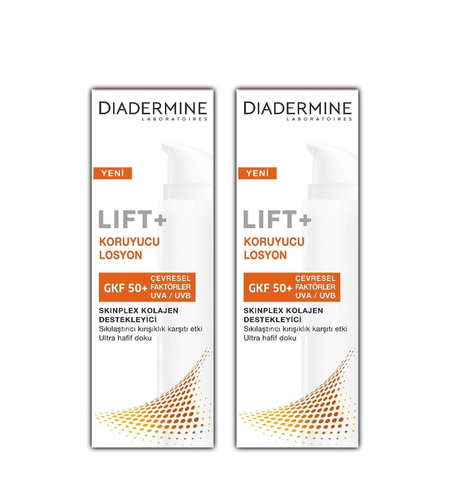 Diadermine Lift + Sunscreen Lotion gkf 50 (2 Pieces)