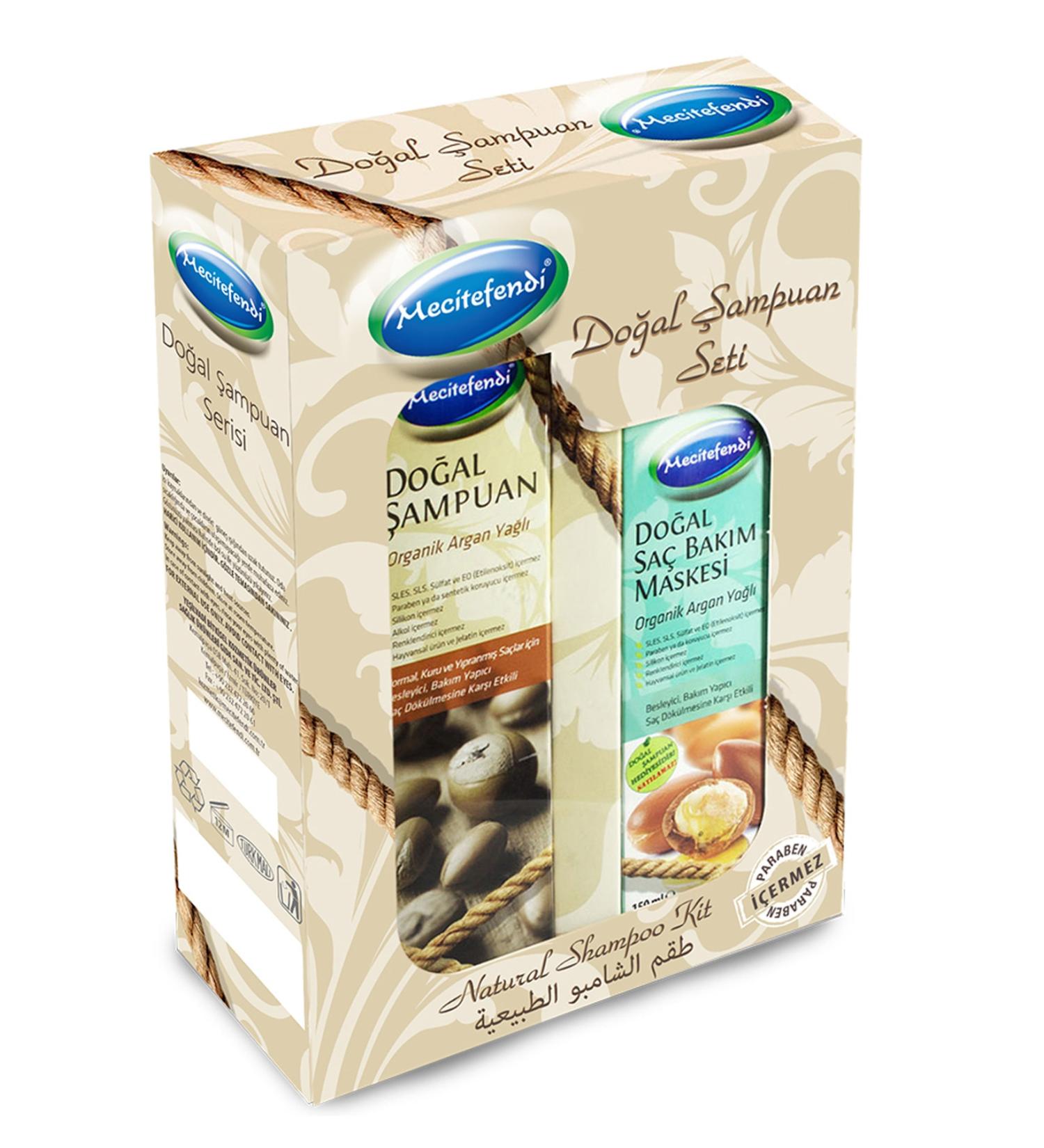 Mecit Efendi Argan Set Natural Shampoo 250 ml