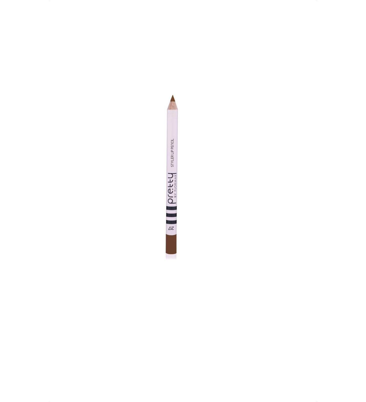 Flormar Lip Pencil - Pretty By Flormar Styler Lipliner 217 Hot Cocoa 8690604469895