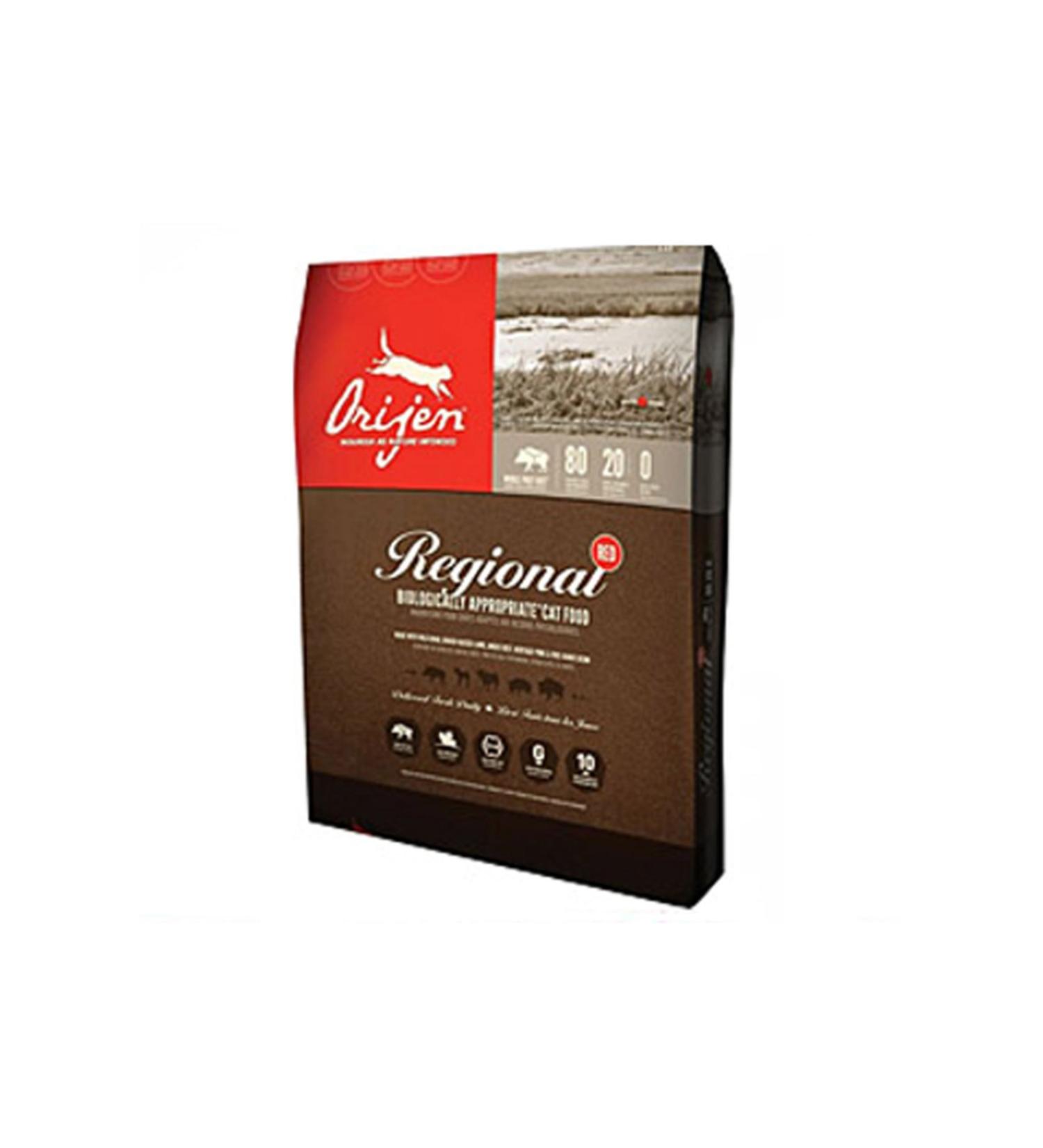 Orijen Regional Red Grain Free Cat Food 5.4 kg