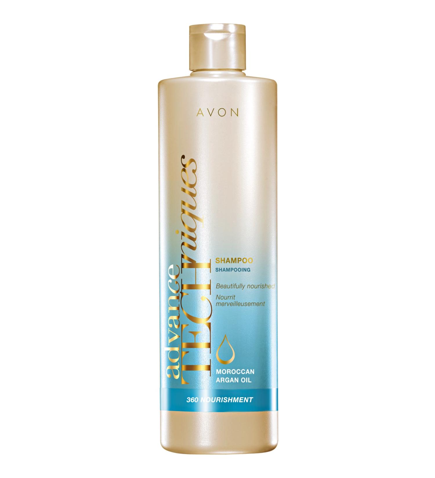 Avon Advance Techniques Nourishing Shampoo with Argan Oil 250 ml 8681298963073