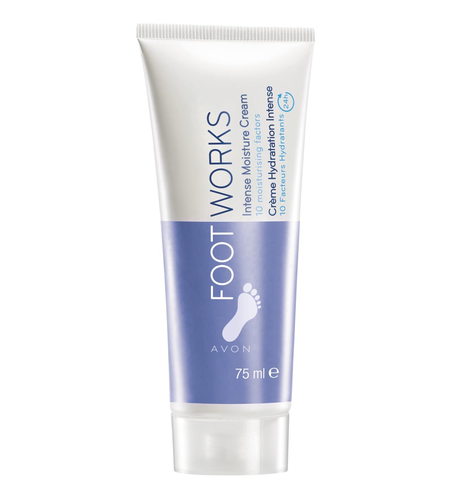 Avon Foot Works Intensive Moisturizing Foot Cream 75 Ml.