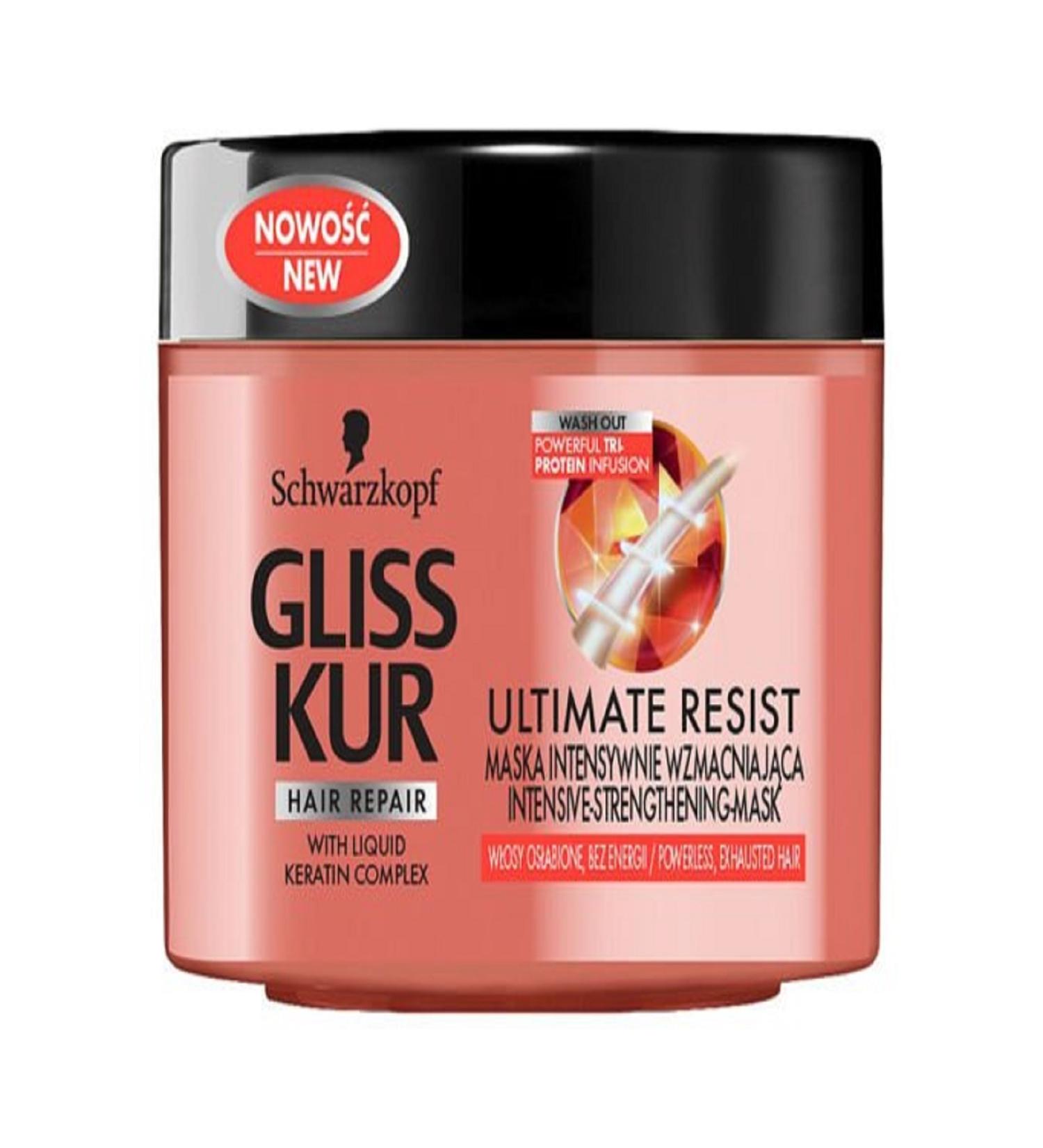 Gliss Hair Care Mask - Magnificent Strength 200 ml 9000100998895
