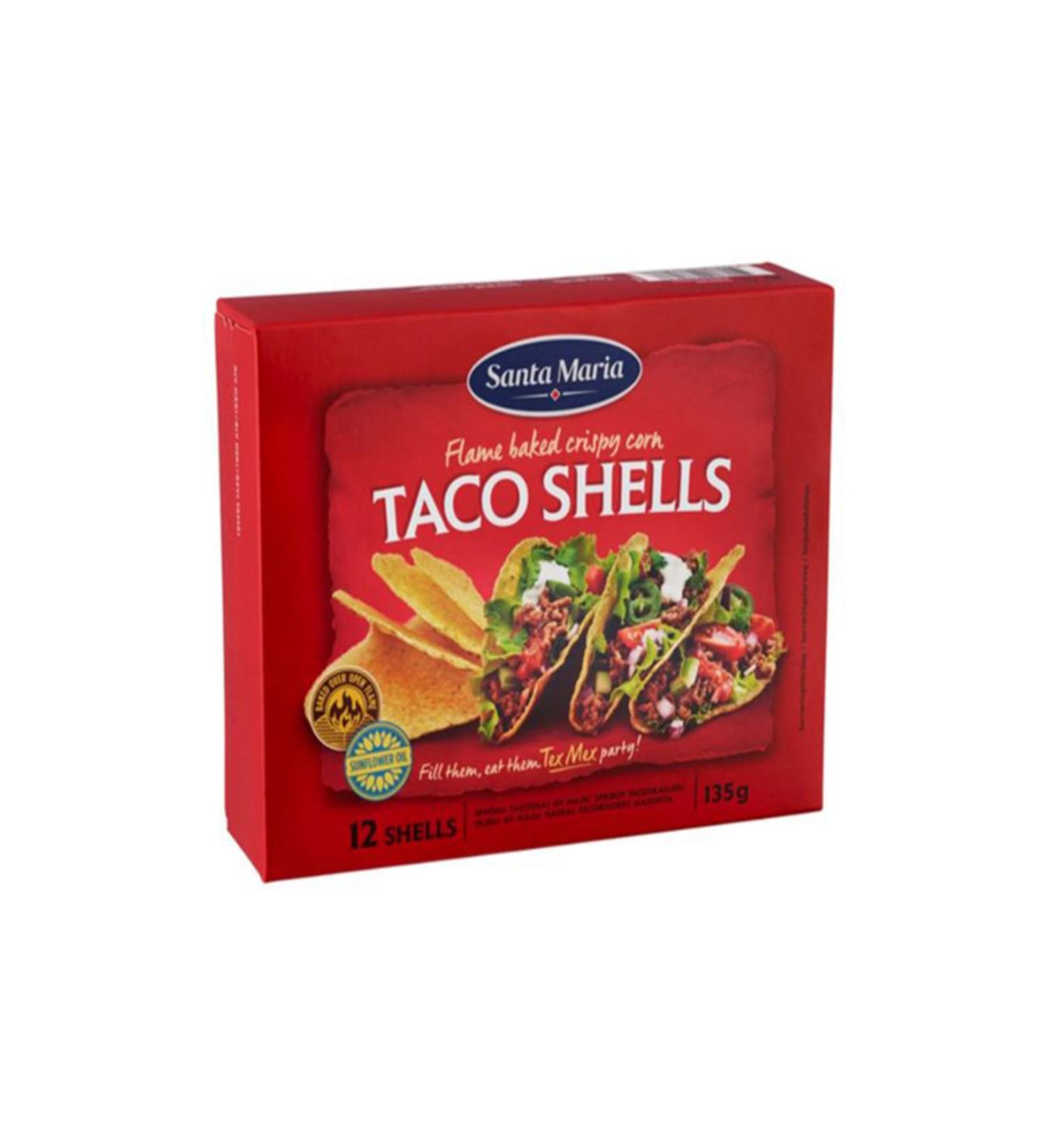 Santa Maria 12 Piece Imported Mexican Taco Shell