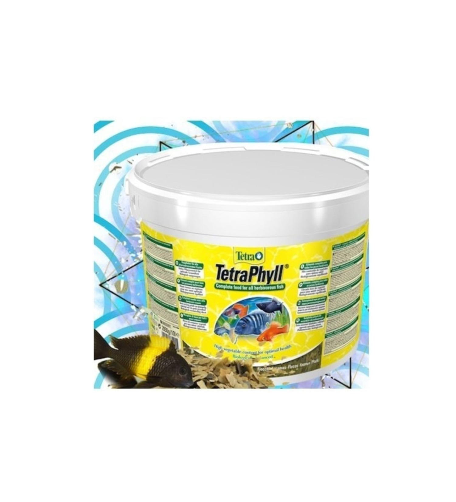 Tetra Phyll Flakes Flake Food 100 Grams -open-