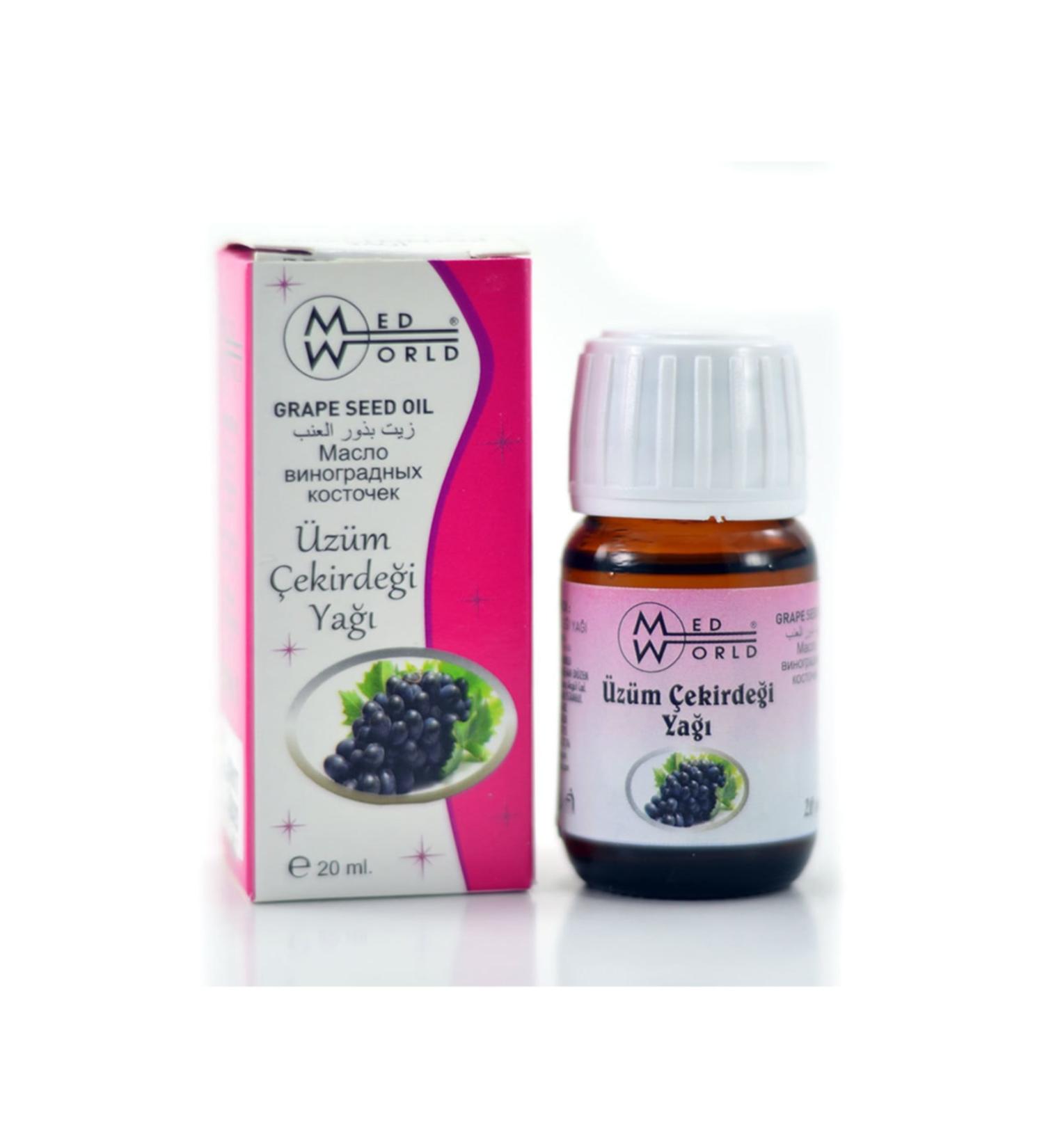 Medworld Grape Seed Oil 20 cc
