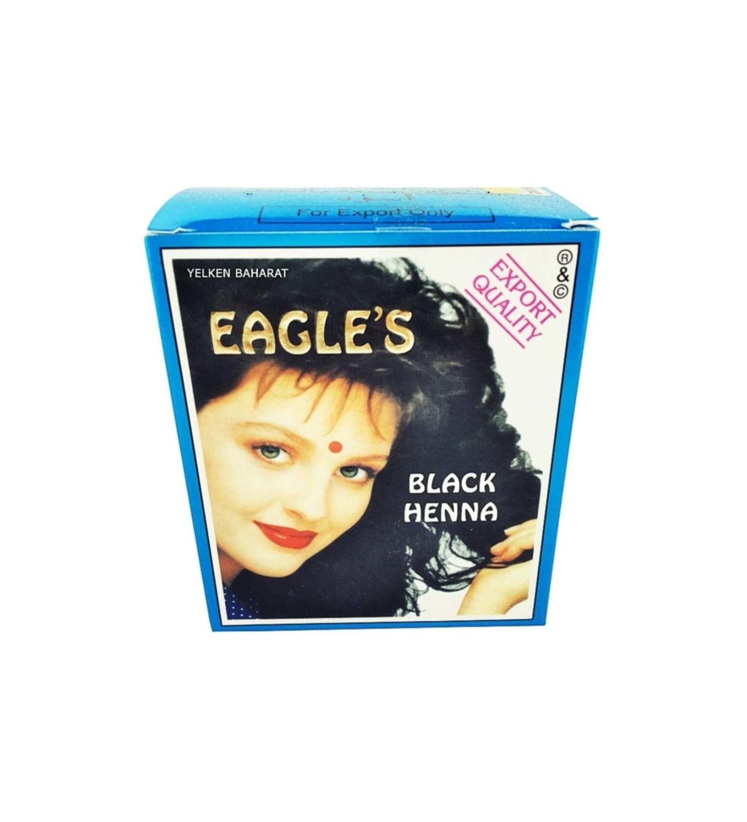 Eagles Indian Henna Black 6 Pack