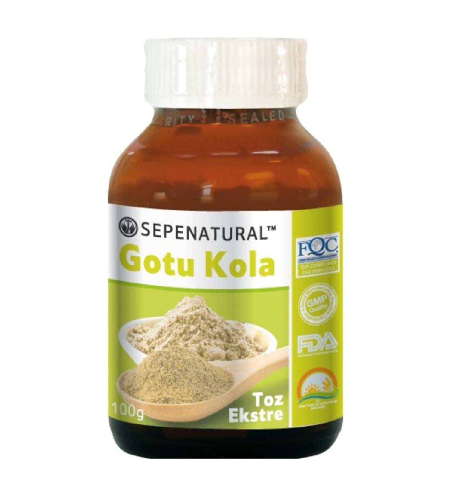 Natural Gotu Kola Extract Gotu Kola Powder Extract Extract 100 Gr