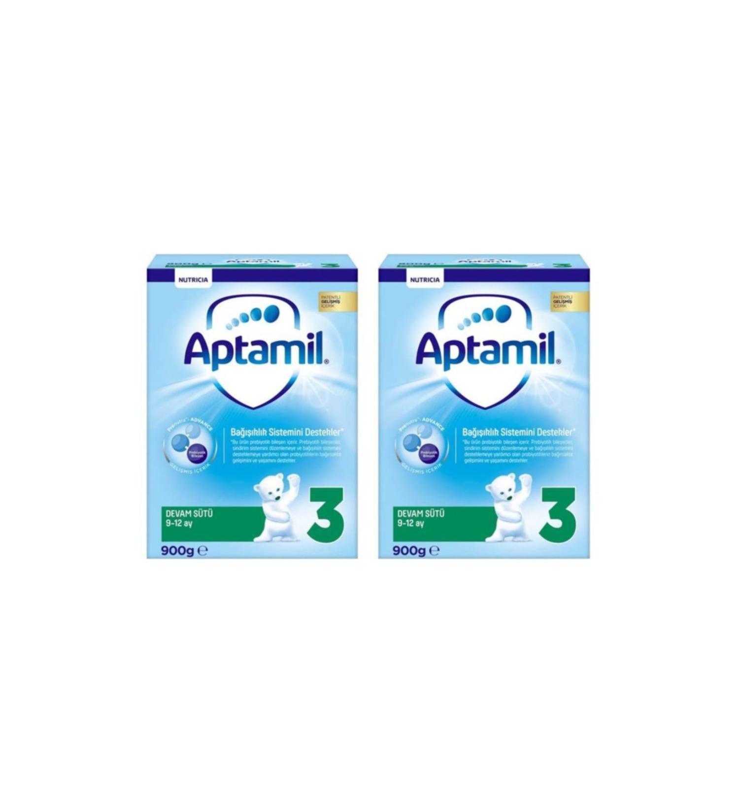 Aptamil 3 900 Gr Milupa Follow-On Milk 2 Pack