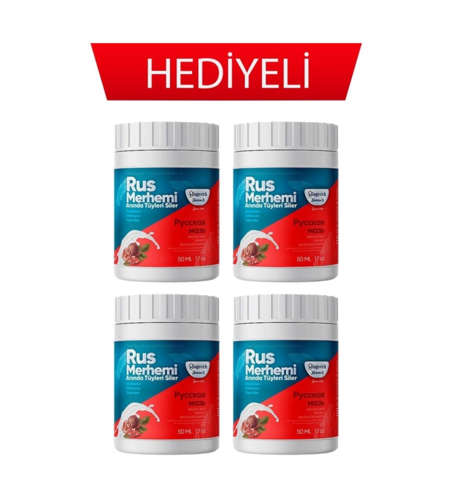 Olegovich Medicine Russian Ointment 4 Boxes Original Bandroll