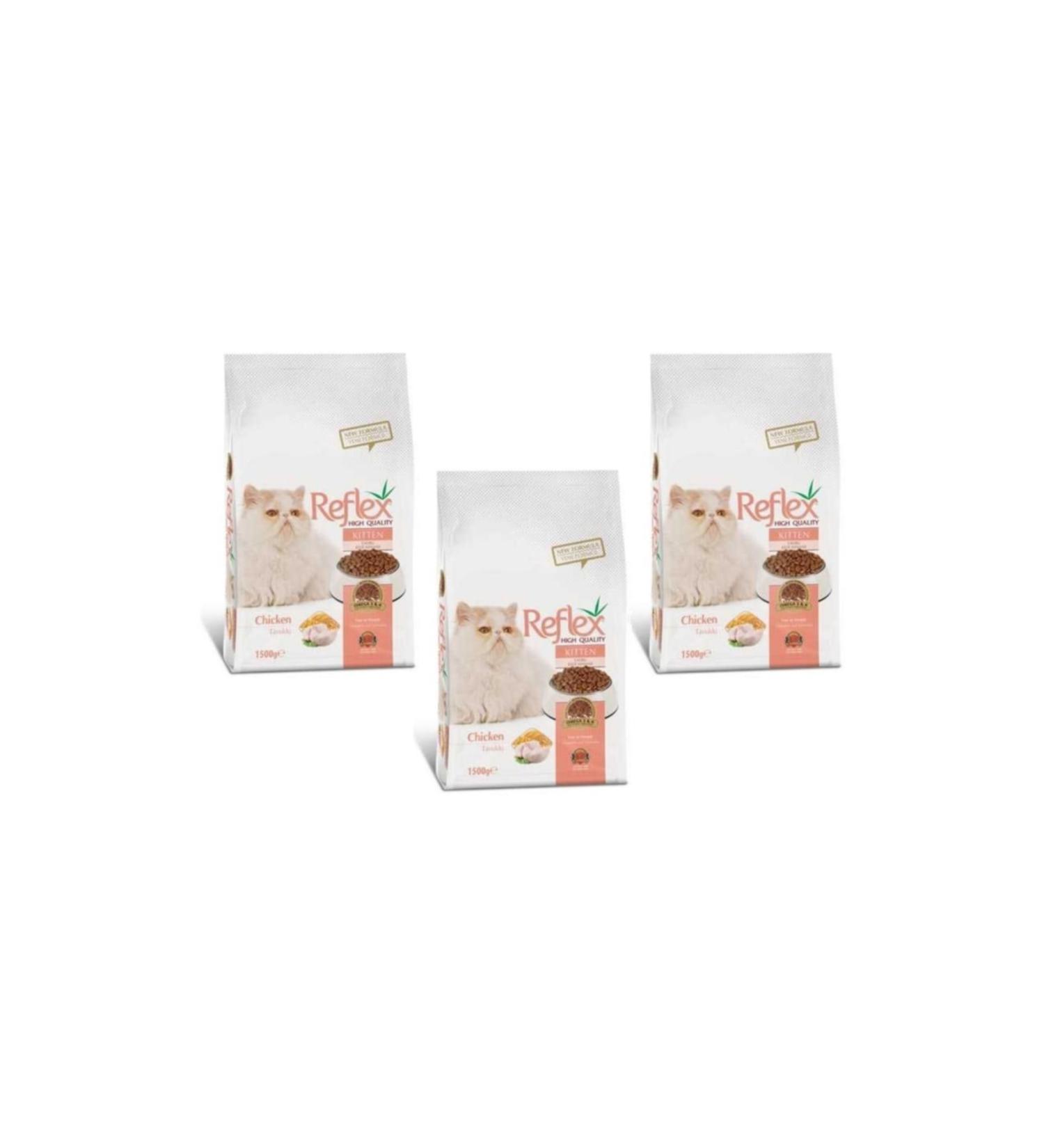 Reflex Kitten Kitten Food 1.5 kg * 3 Pieces