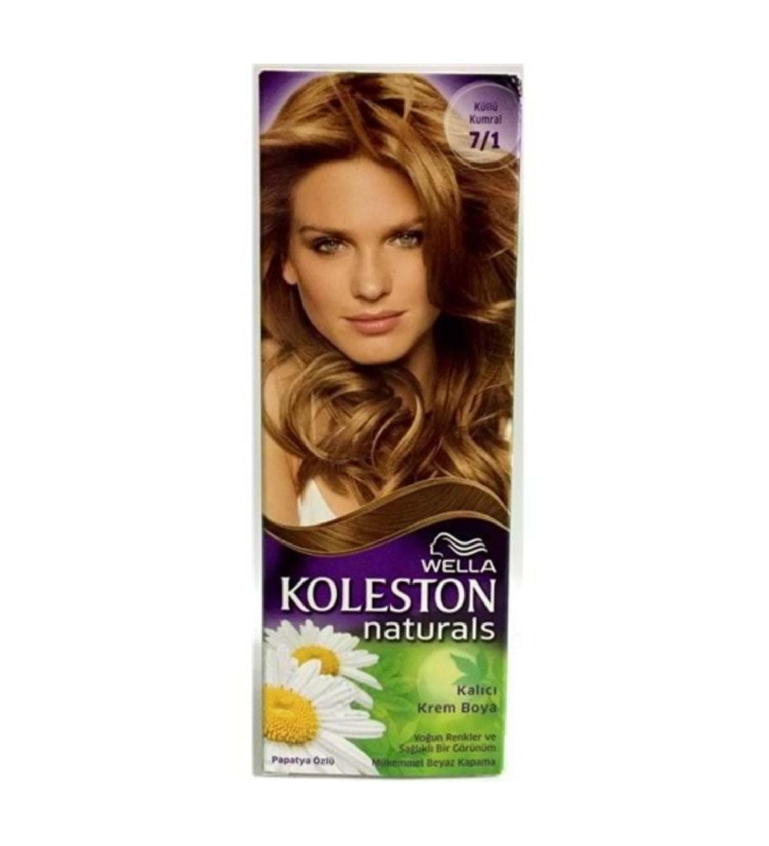 Wella Naturals Dye 7/1 Ash Blonde