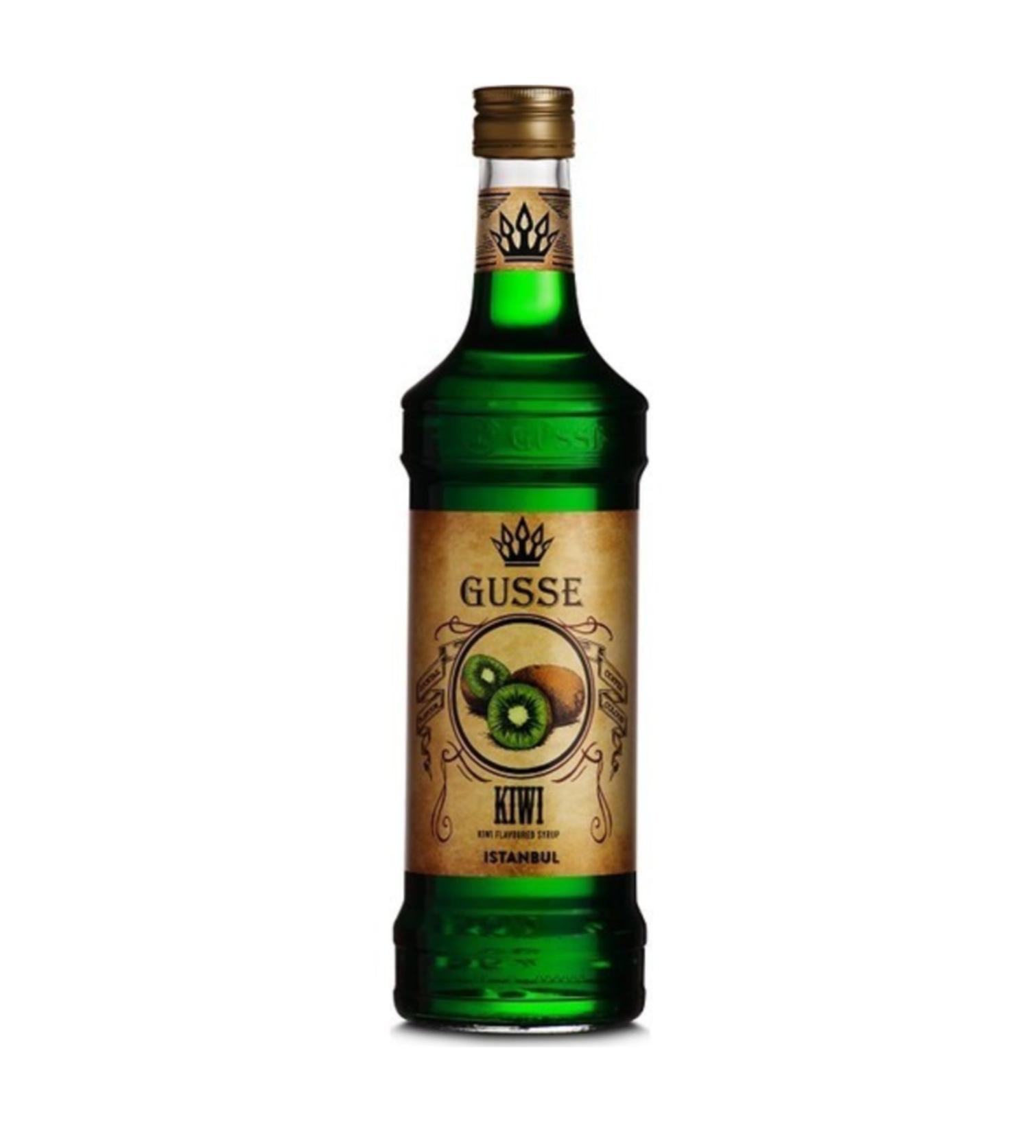 Gusse Kiwi Flavored Cocktail Syrup 70 cl.