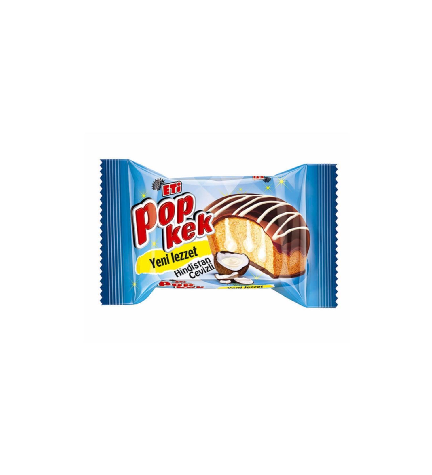Eti Pop Cake H. Walnut 15 Pieces 60 gr