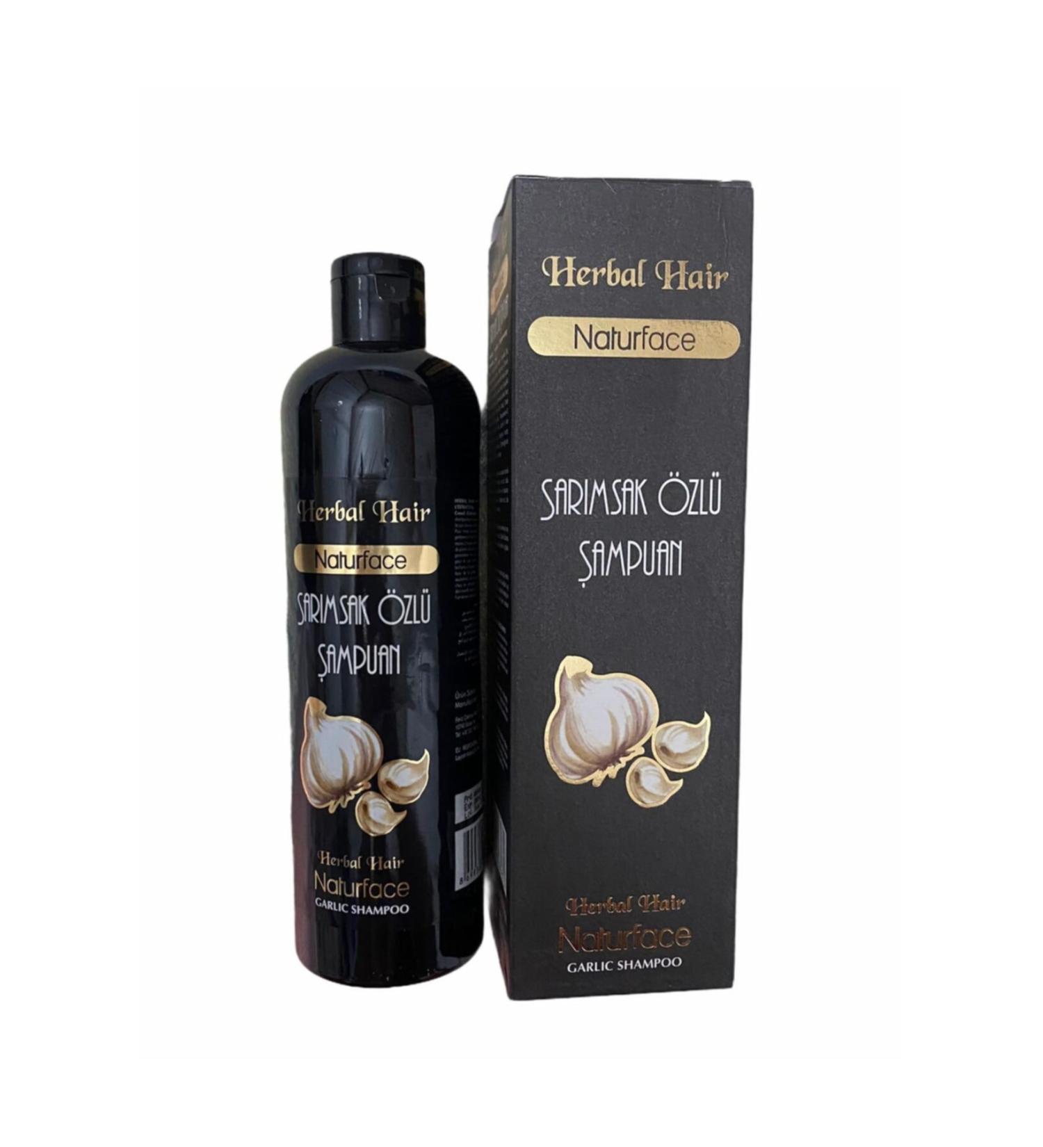 Naturface Akiska Jewelry Cosmetics Garlic Essence Shampoo 400 ml