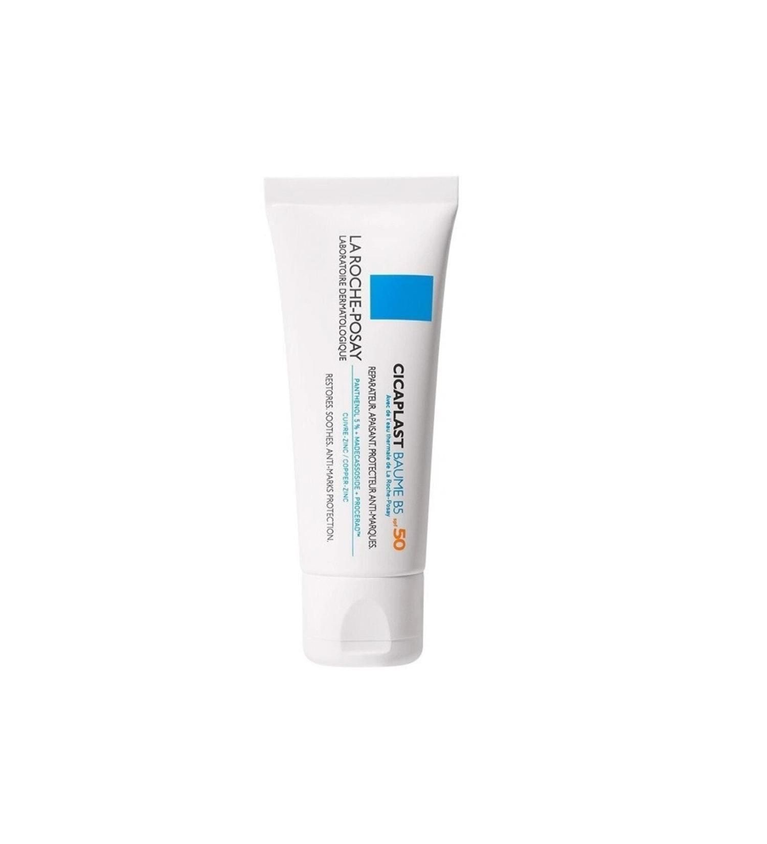 La Roche Posay Cicaplast Baume B5 Spf 50 Protected Face And Body Care Cream For Blemished Skin 40 Ml - Buy Online on GoSupps.com