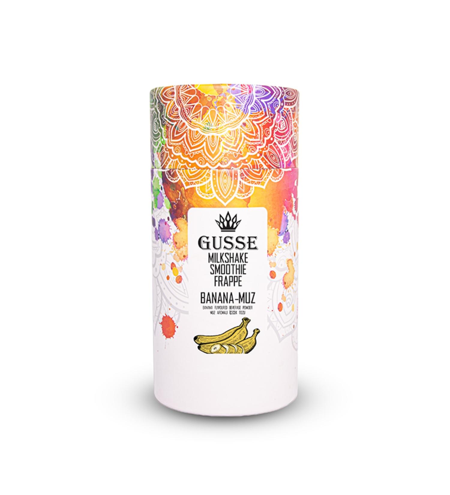 Gusse Banana Flavored Milkshake and Smoothie Powder 1 Kg