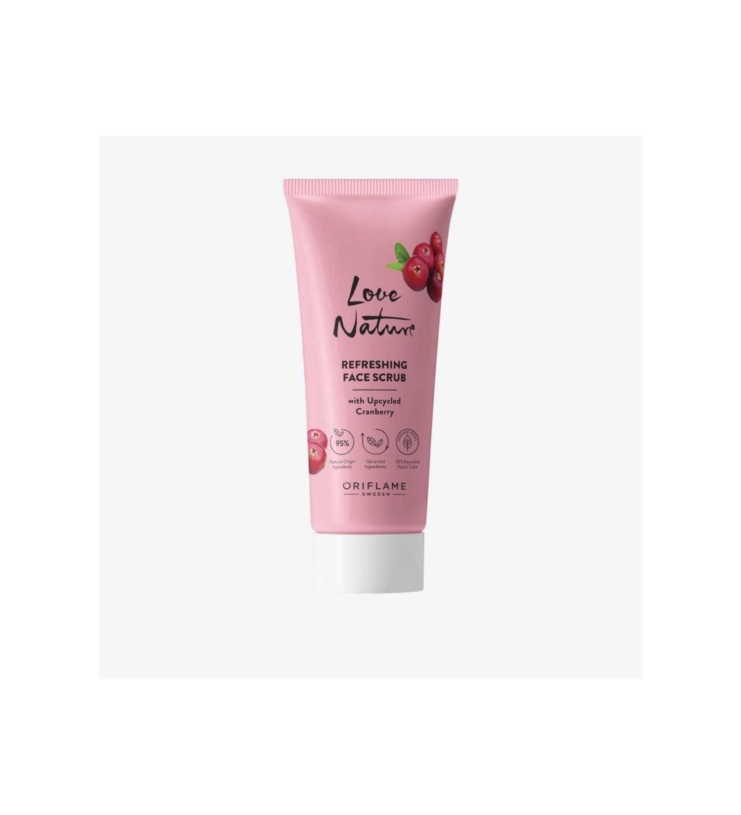Oriflame Love Nature Cranberry Extract Revitalizing Face Cleanser 30 ml