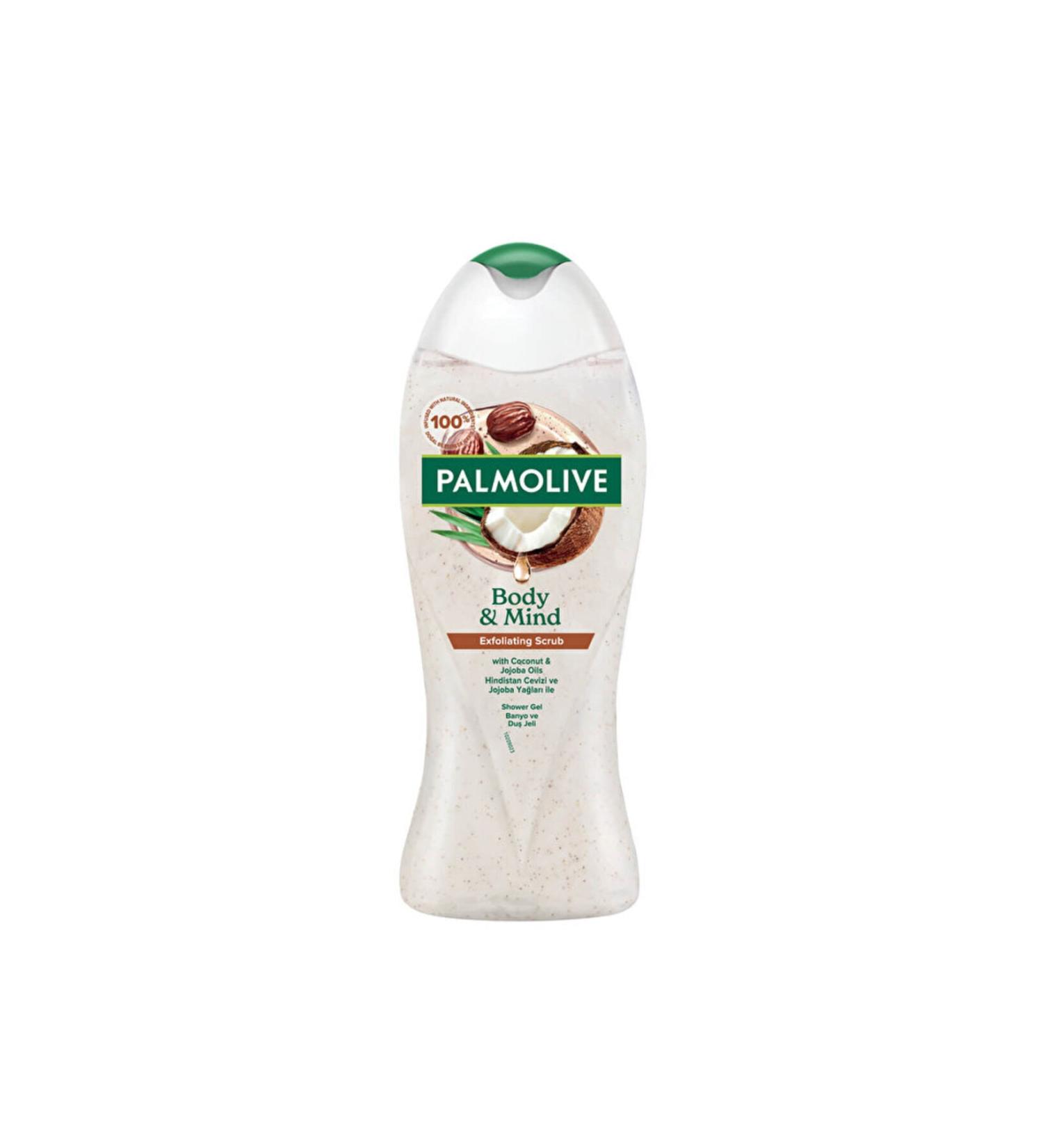 Palmolive Body & Mind Shower Gel - Coconut & Jojoba Oil - 500 ml