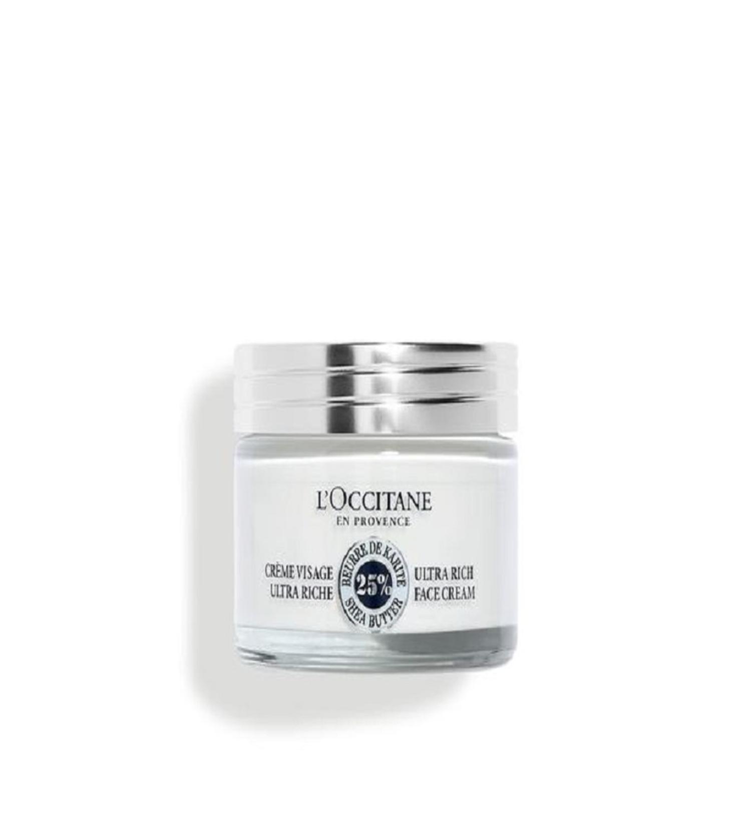 L'Occitane Organic Shea Butter-Glycerin Softening Intensive Moisturizing Cream 50ml
