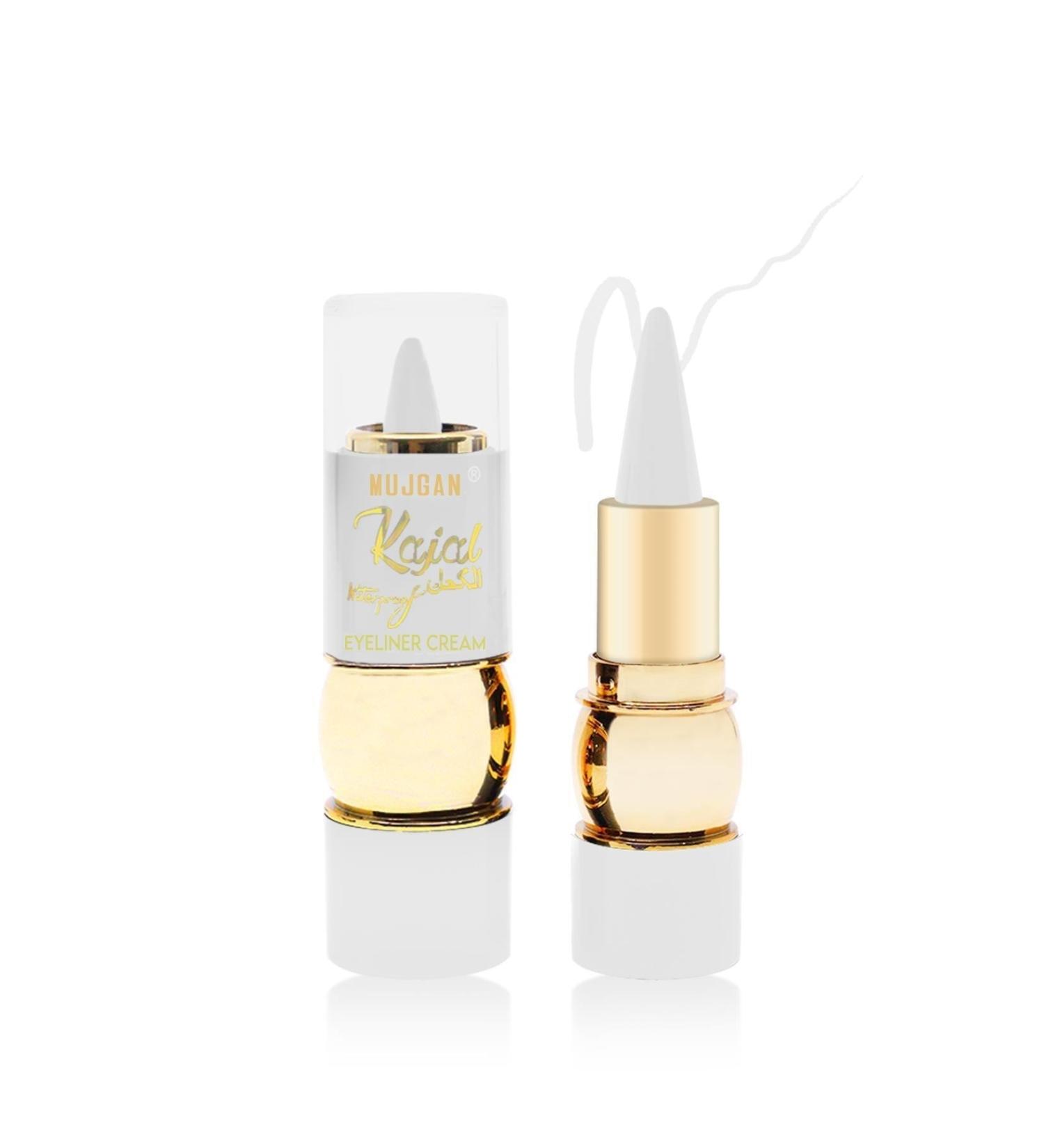 MUJGAN Kajal White Eyeliner Cream - Buy Online on GoSupps.com
