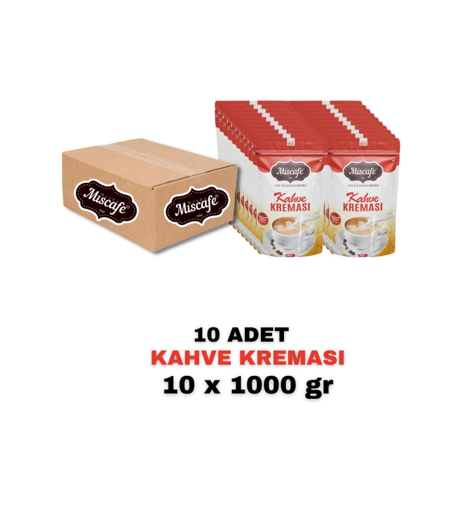 Miska Miscafe Miscafe Wholesale Coffee Creamer 10 Pieces x 1000 gr / comes from afar