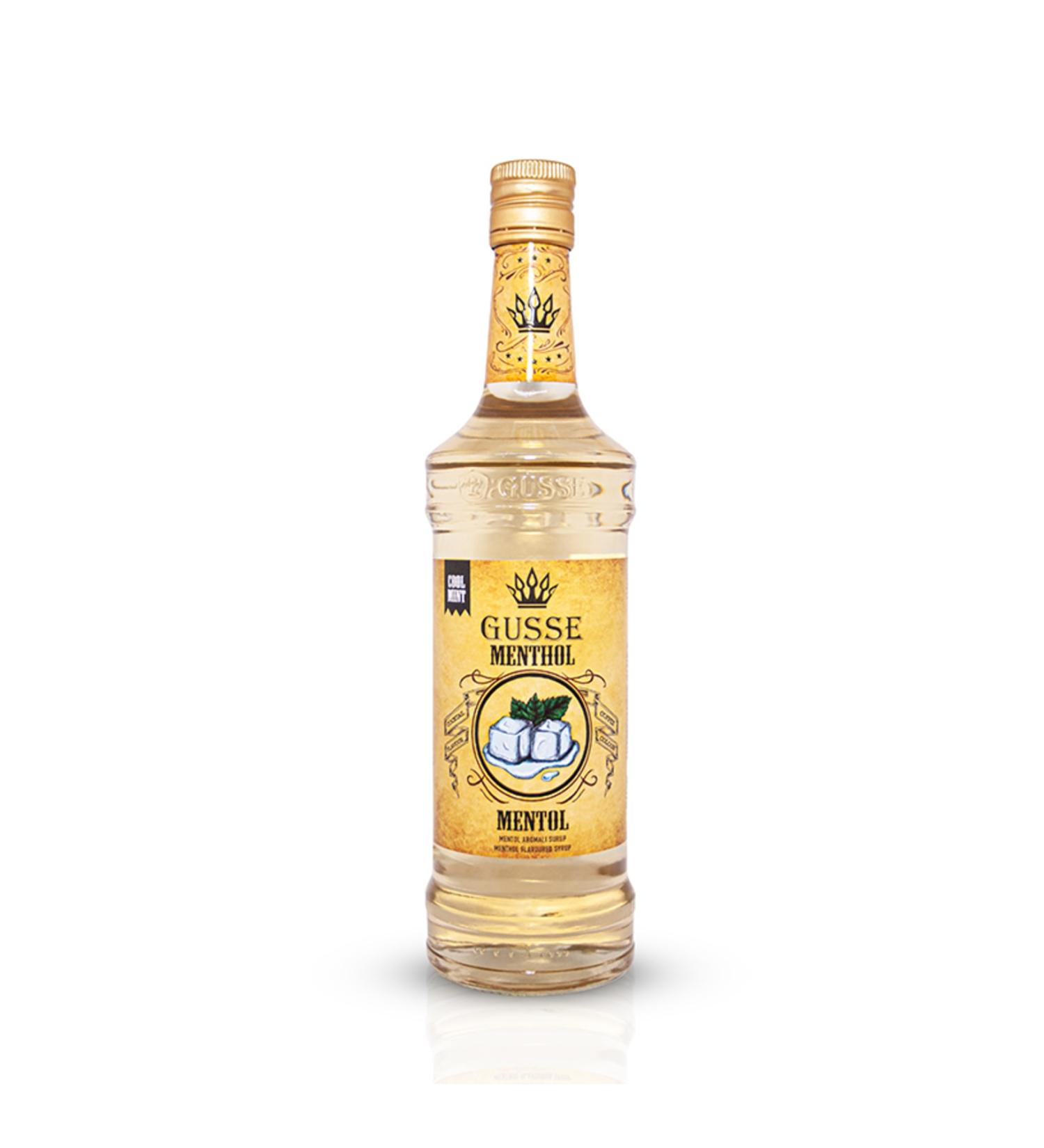 Gusse Menthol Flavored Cocktail Syrup 70 Cl