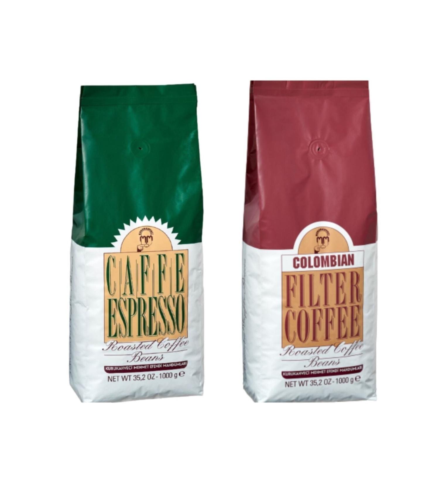 Mehmet Efendi Colombian 1000gr Caffe Espresso 1000gr