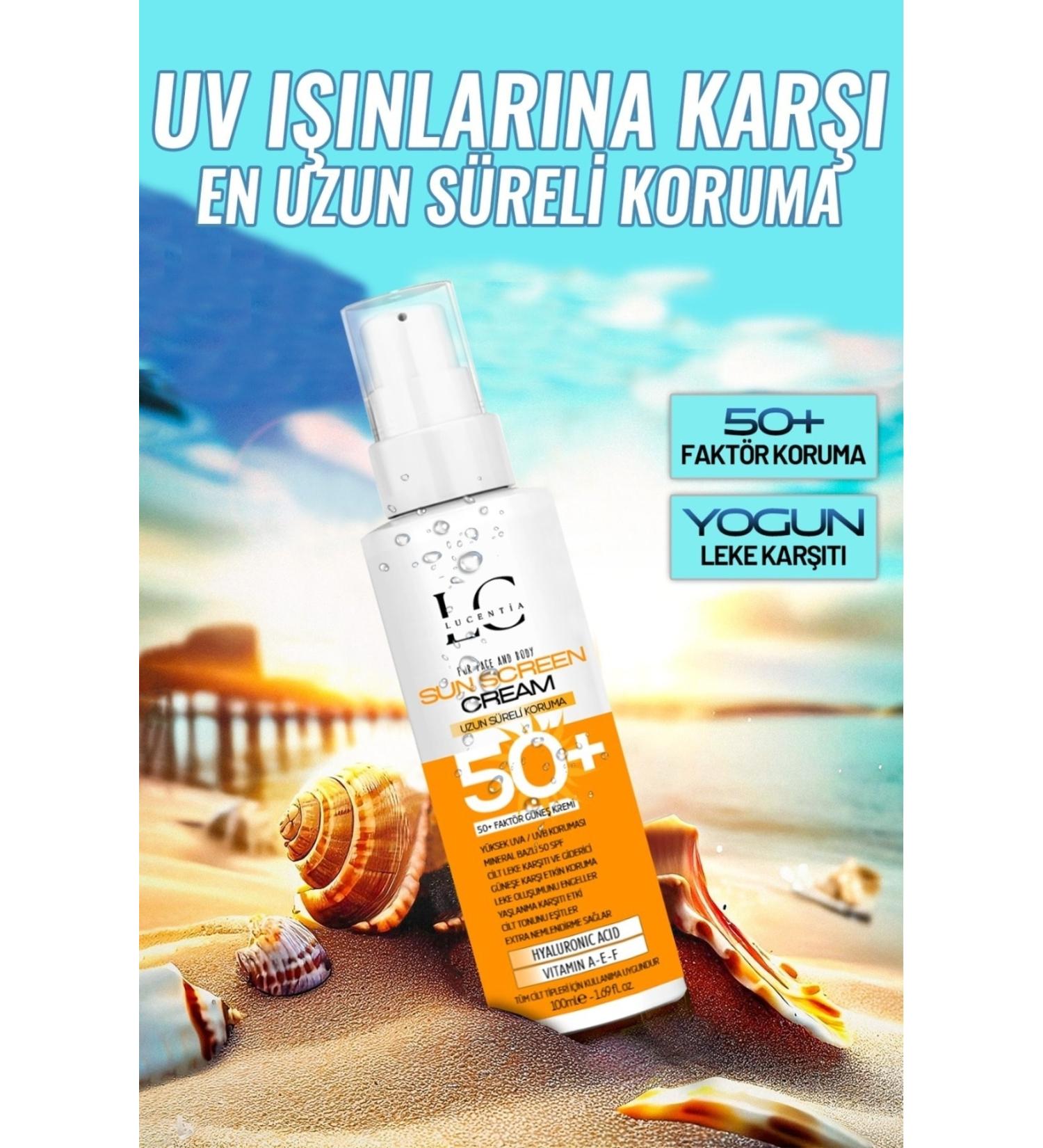 LUCENTIA Sunscreen Cream Against Dark Spots Spf 50 - 100 ML