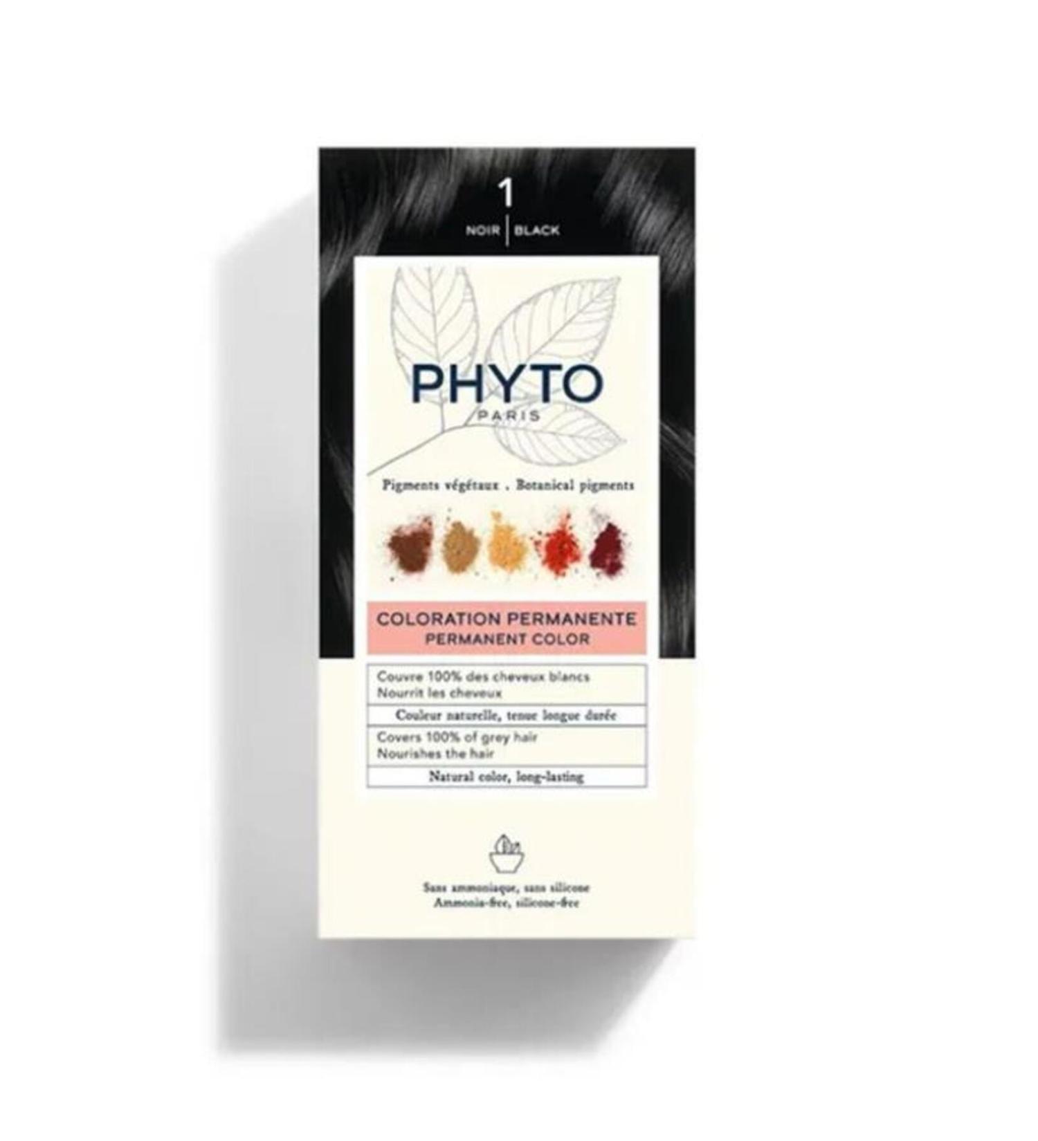 Phyto Phytocolor Herbal Hair Dye - 1 Black