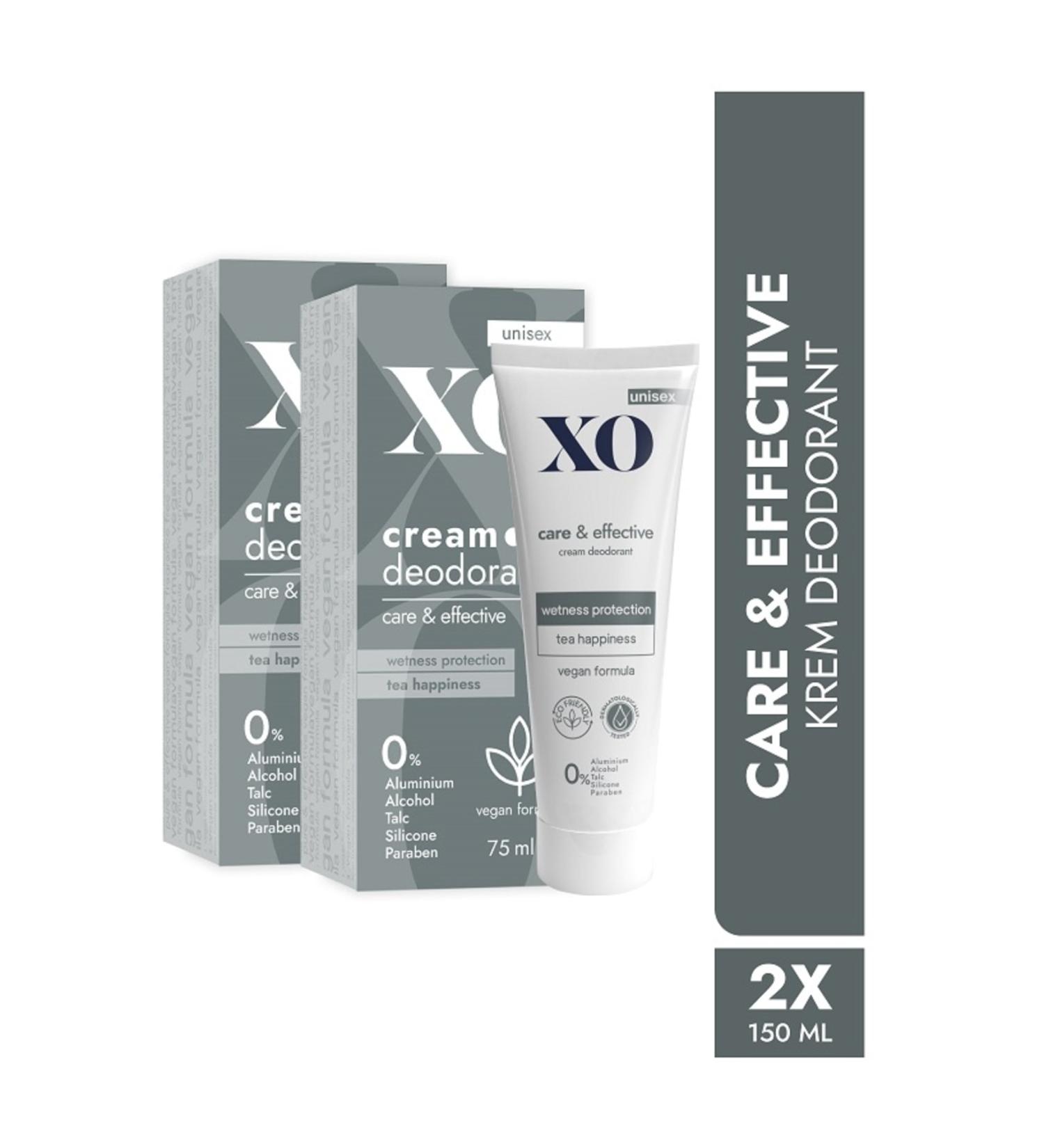Xo Cream Deodorant Scented 75 ml X 2 Pieces
