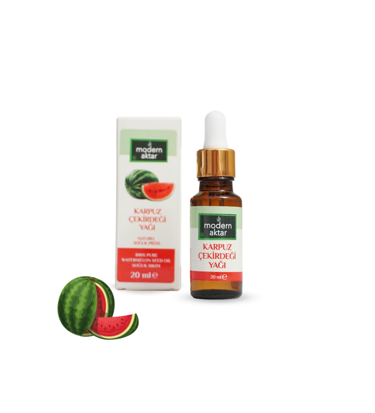 modern herbalist Natural Watermelon Seed Oil 20ml Cold Pressed