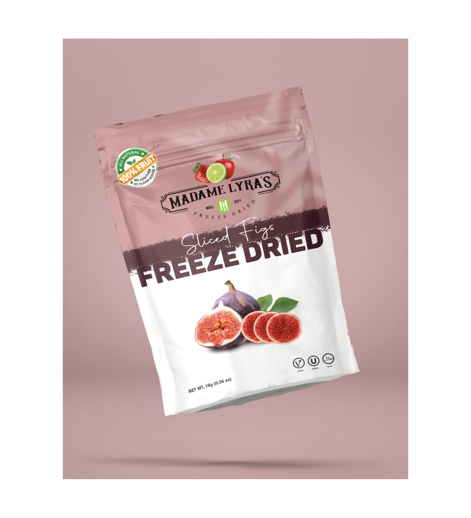 Madame Lyras 4-Piece Box * 16 gr Freeze Dried Fig Slices