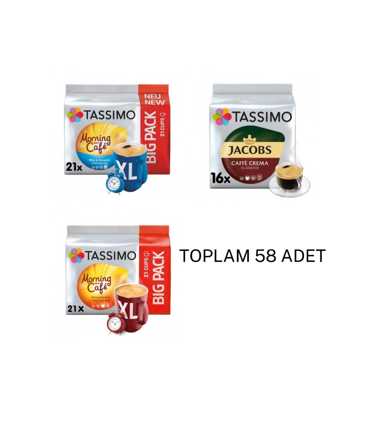 tassimo TASS MO COFFEE CAPSULES 58 PIECES CAPSULES
