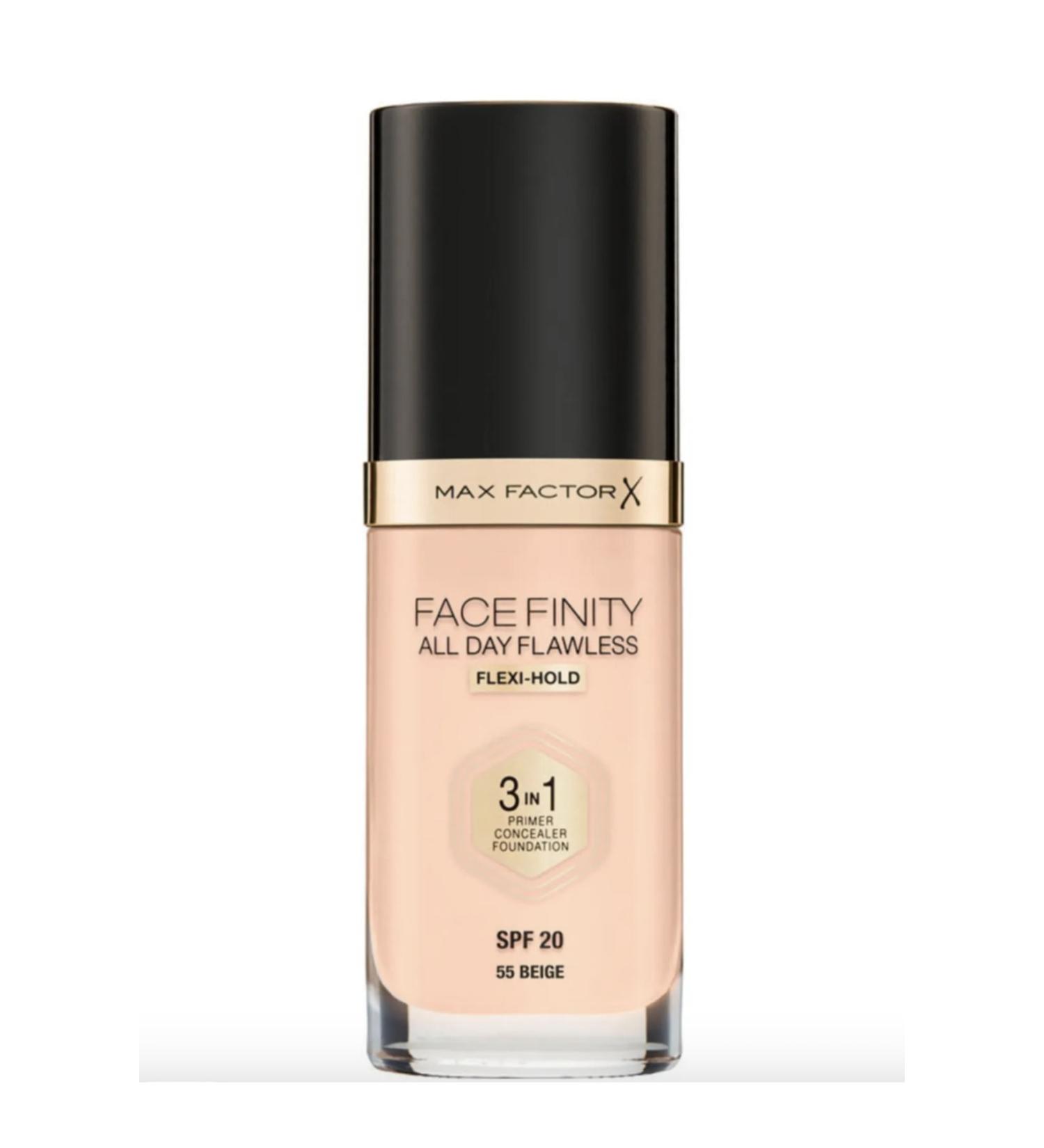Max Factor Foundation - FaceFinity All Day Flawless Foundation 45 Warm Almond - Buy Online on GoSupps.com