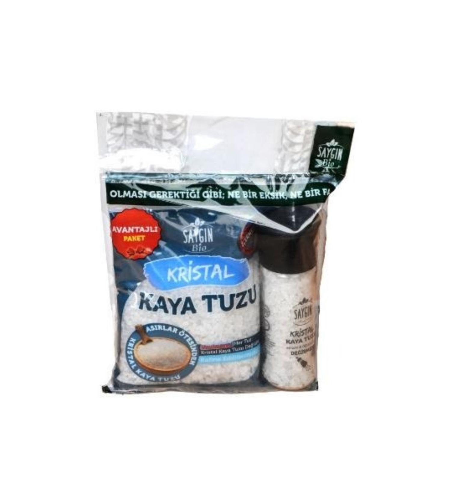 Sayg n Historical Flavors Sayg n Rock Salt Mill Bag Set (500g + 110g)