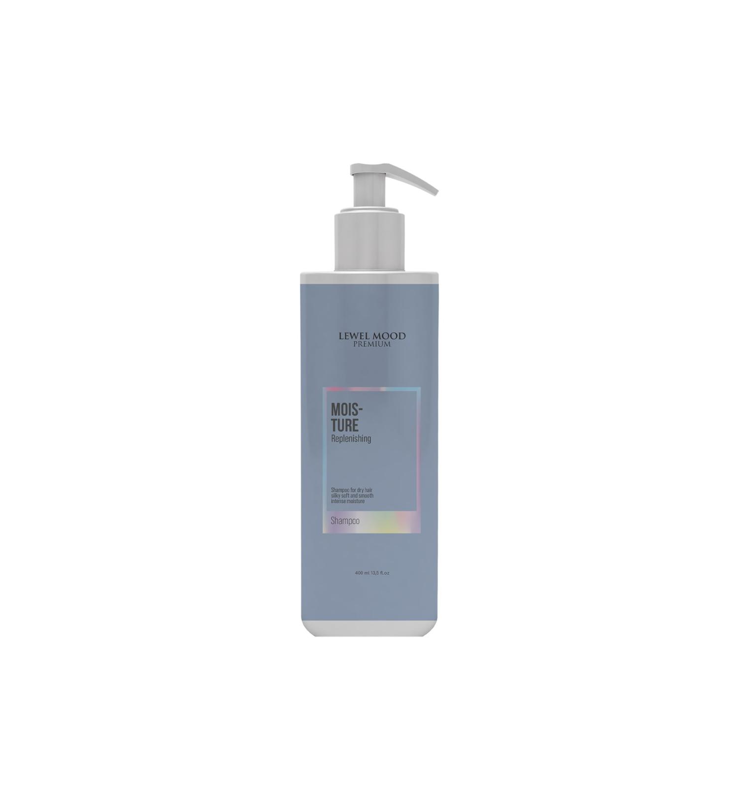 Level Mood Premium Mo sture Moisture Care Shampoo for Dry and Damaged Hair 400 ml Level Mode - Buy Online on GoSupps.com