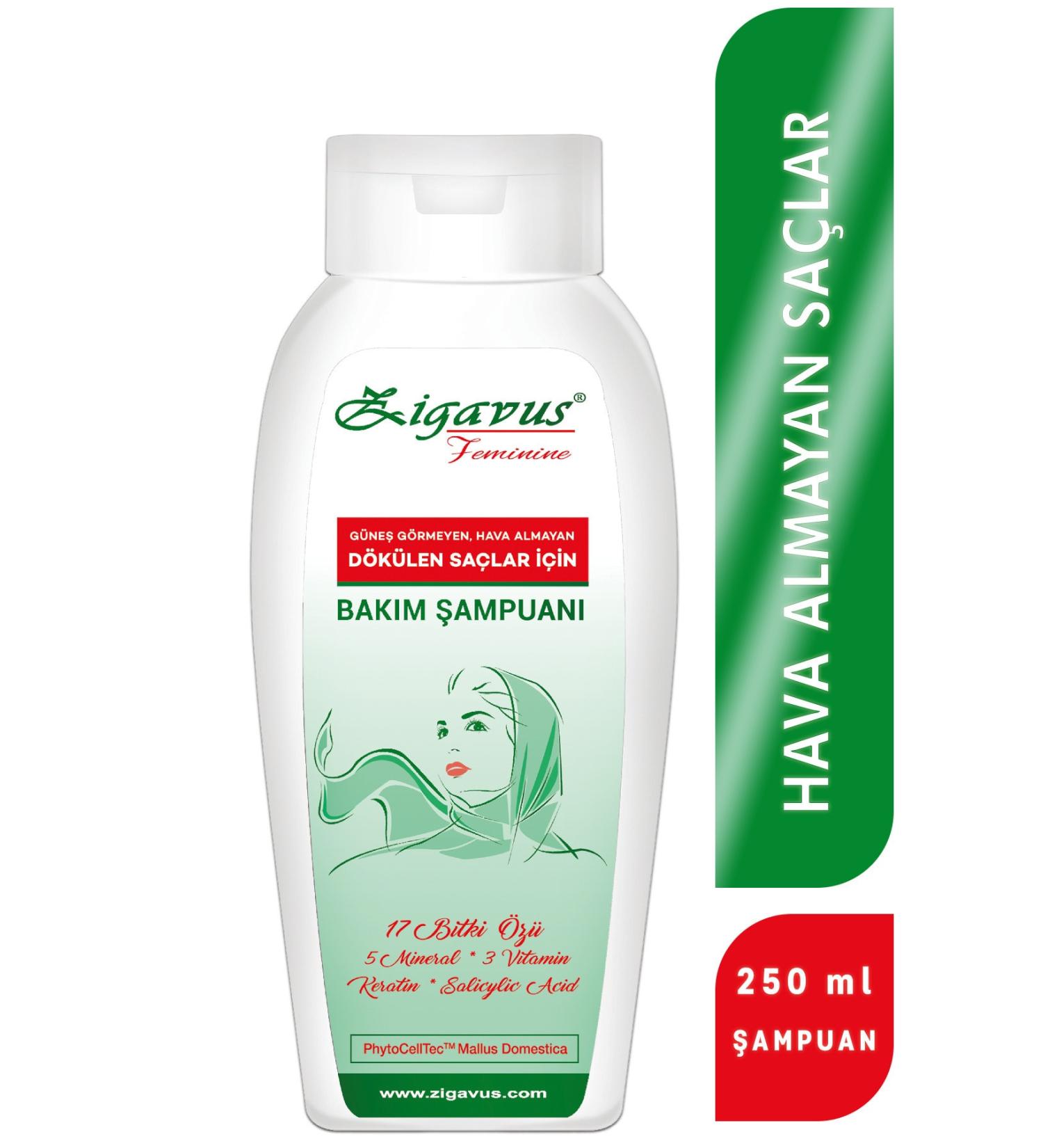 Zigavus Shampoo for Hair That Does Not See Sun or Get Air 250 ml 8699349138912