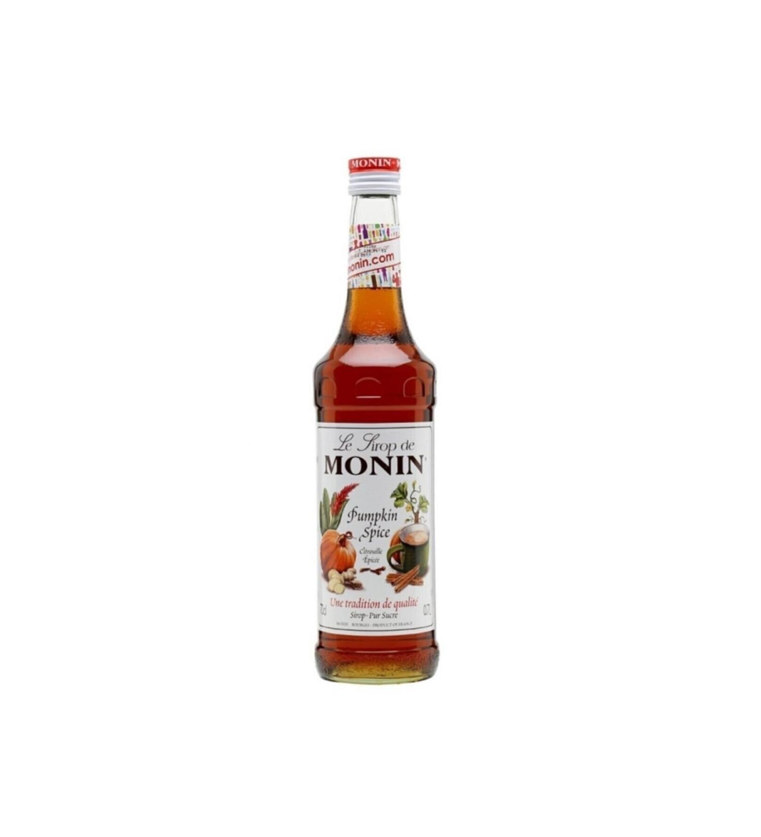 Monin Pumpkin Spice Pumpkin Flavored Syrup 700 ml - Buy Online on GoSupps.com