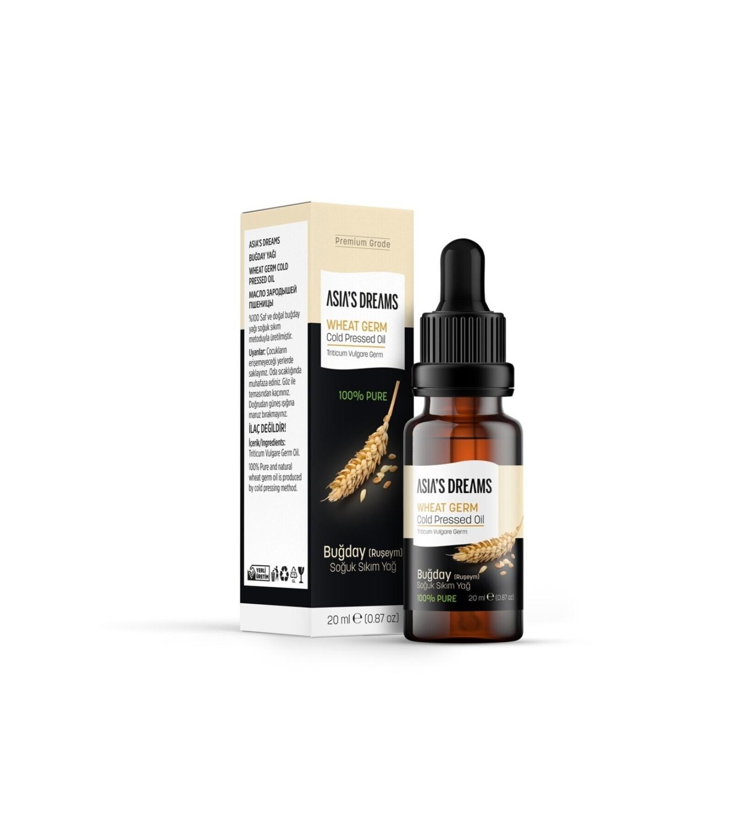 Asias Dreams Wheat (GERM) Cold Pressed Oil 20ml 0 Pure