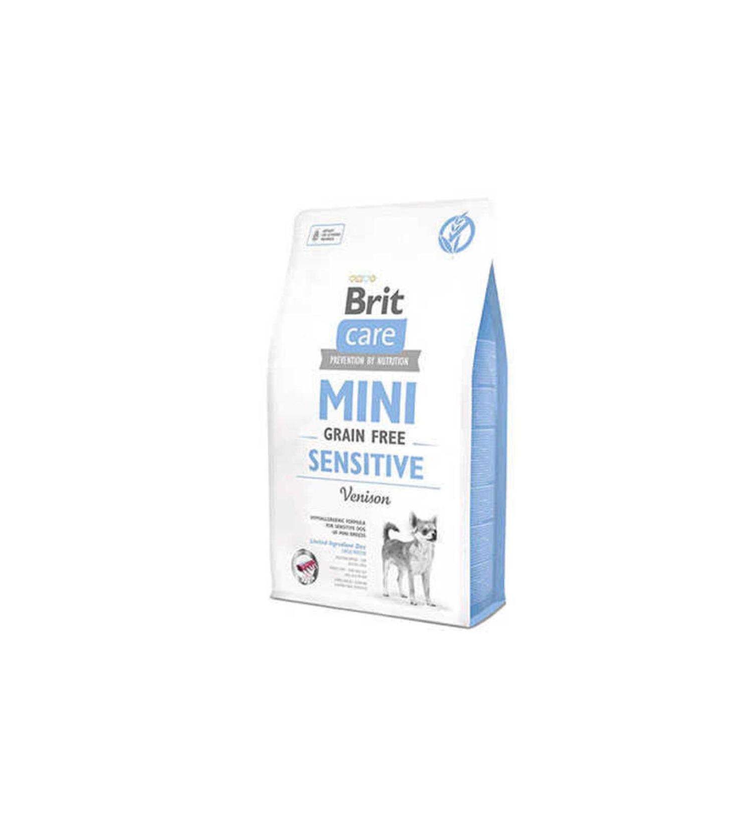 Brit Care Mini Sensitive Deer Grain Free Small Breed Dog Food 2 Kg-farmapets
