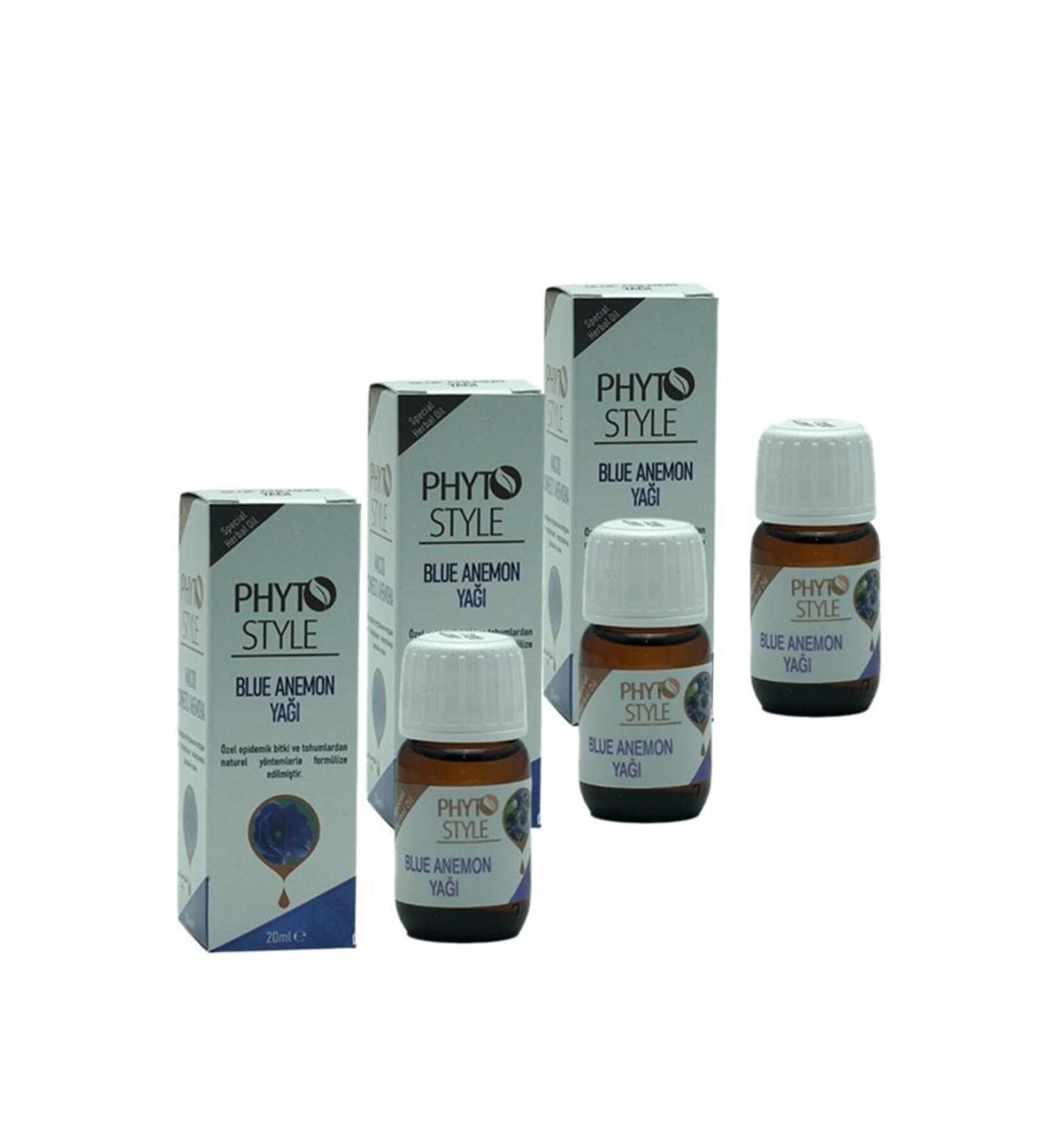 phyto style Blue Anemone Oil 3 pack (60 ml)