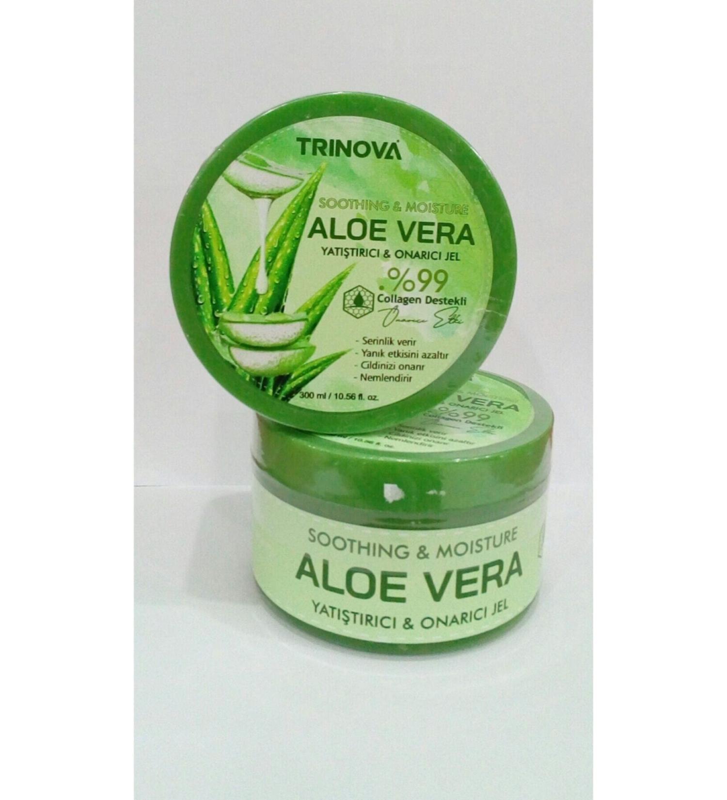 MR Trinova Aloe Vera Soothing & Repairing Gel 300 Ml-2 Pack