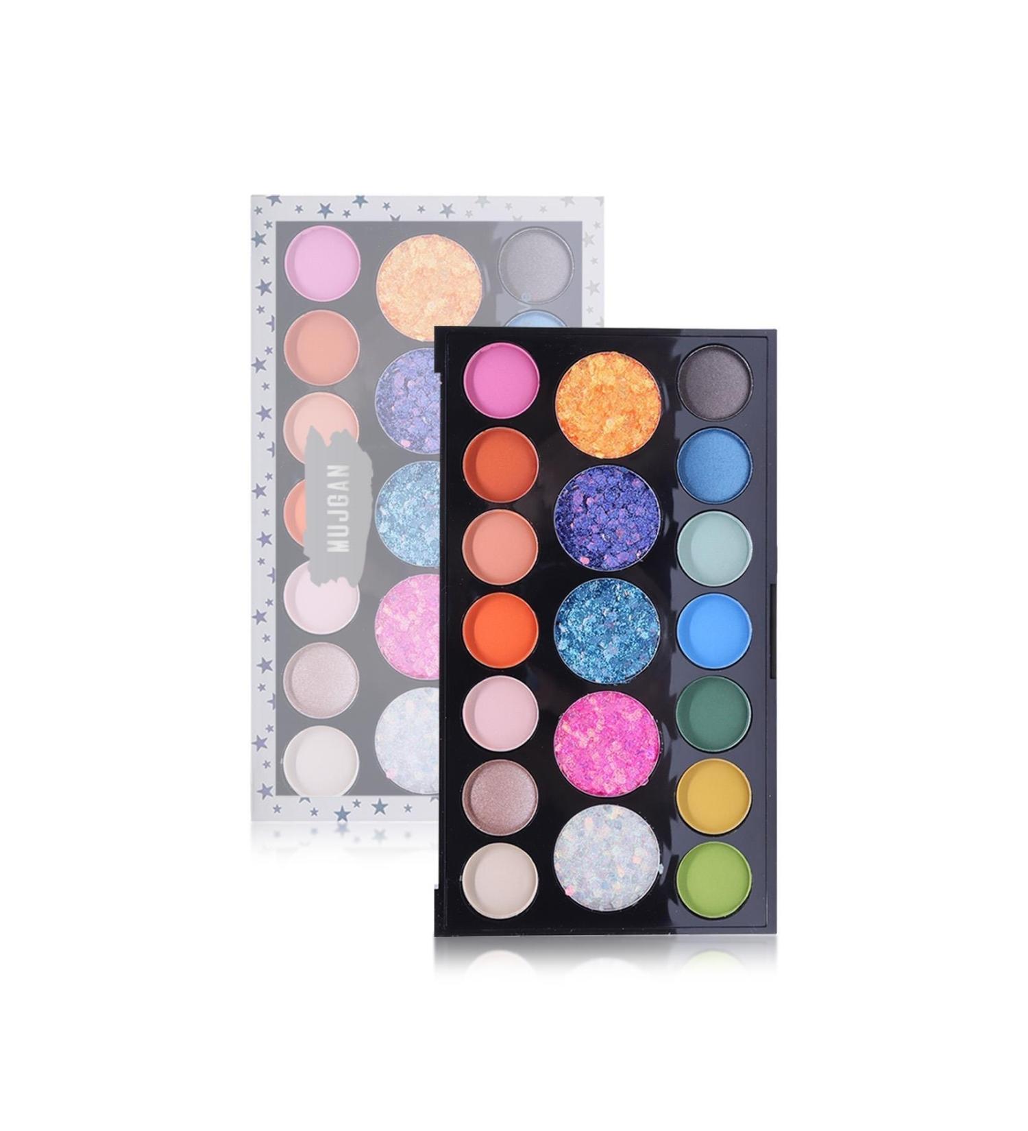 MUJGAN Music Festival 19 Glitter and Matte Eyeshadow Palette No:2 - Buy Online on GoSupps.com