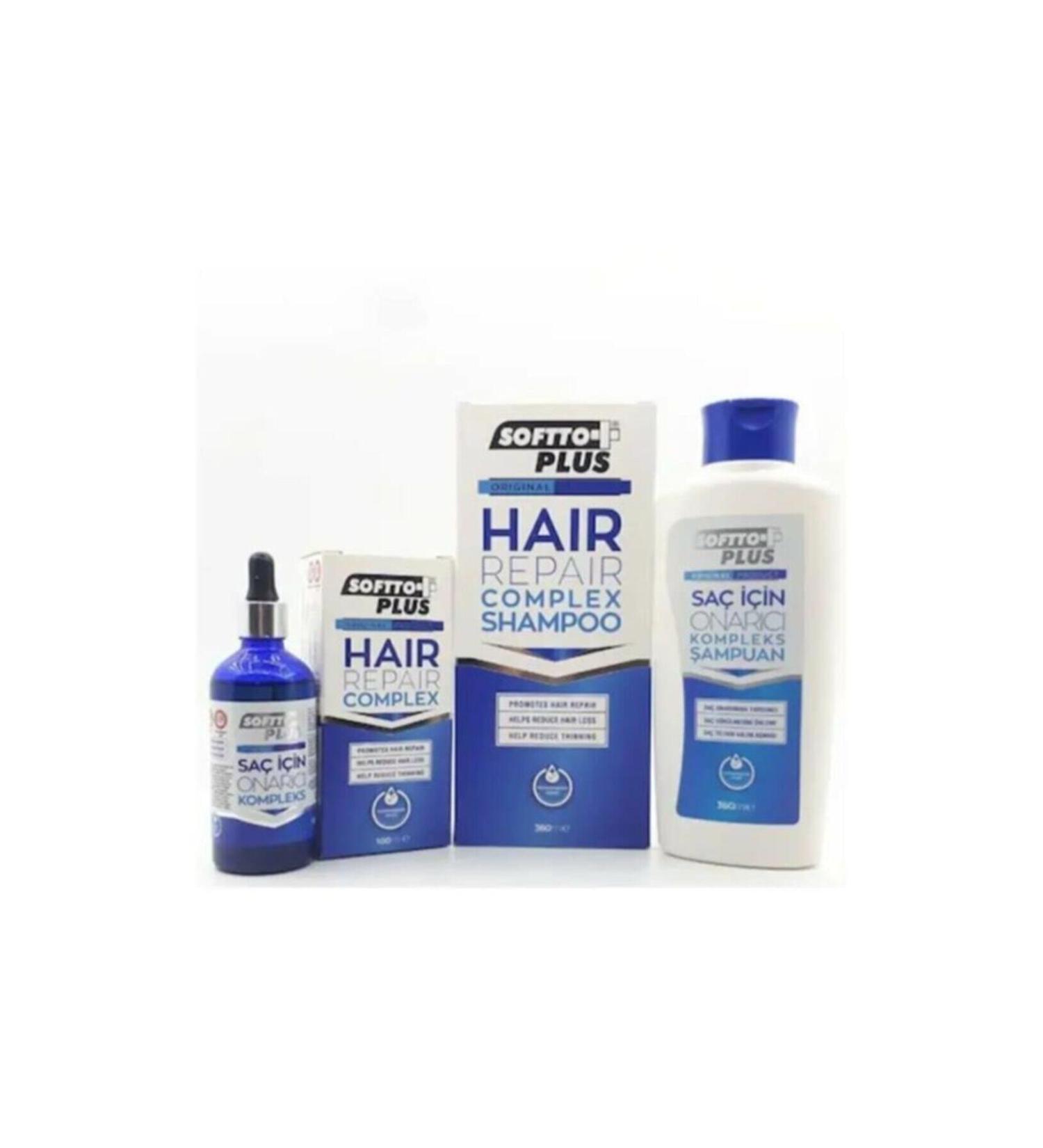 Softto Plus Hair Repair Complex + Shampoo Gift